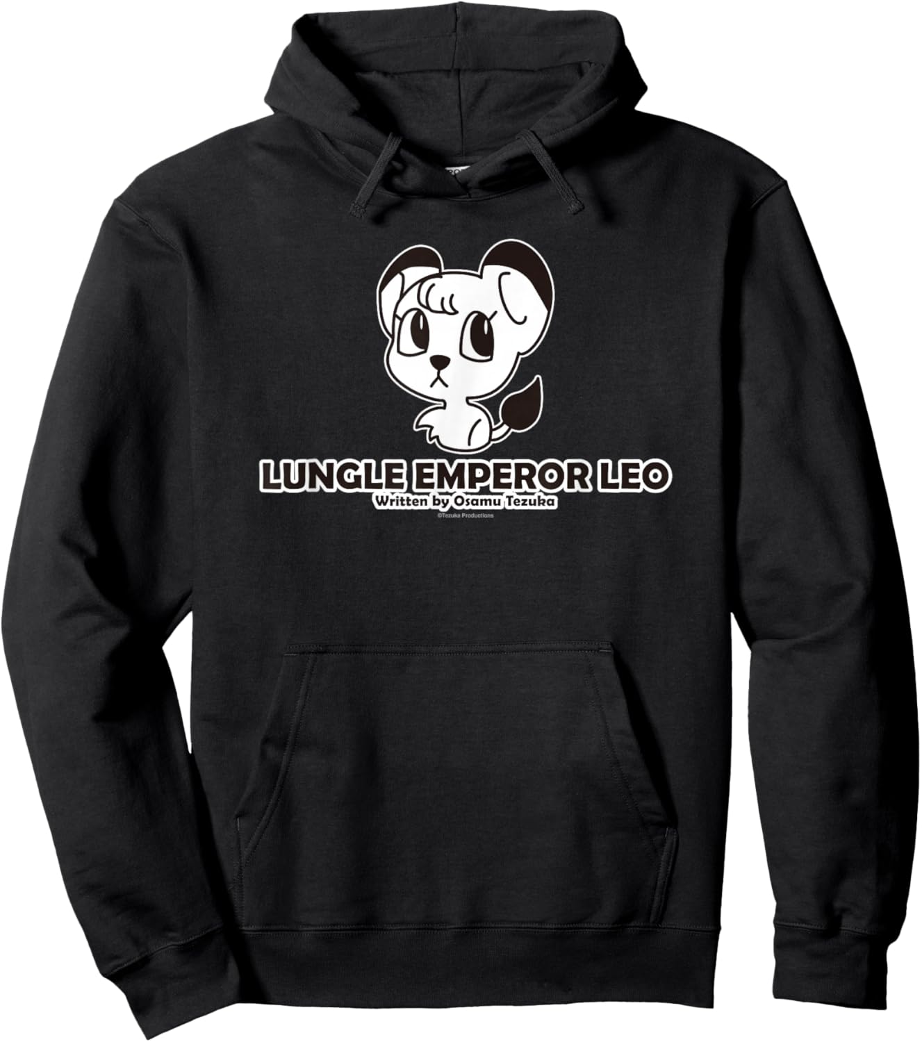 Kimba the White Lion tirari (Leo) (C)TEZUKA PRODUCTIONS Hoodie - Hoodie | Black