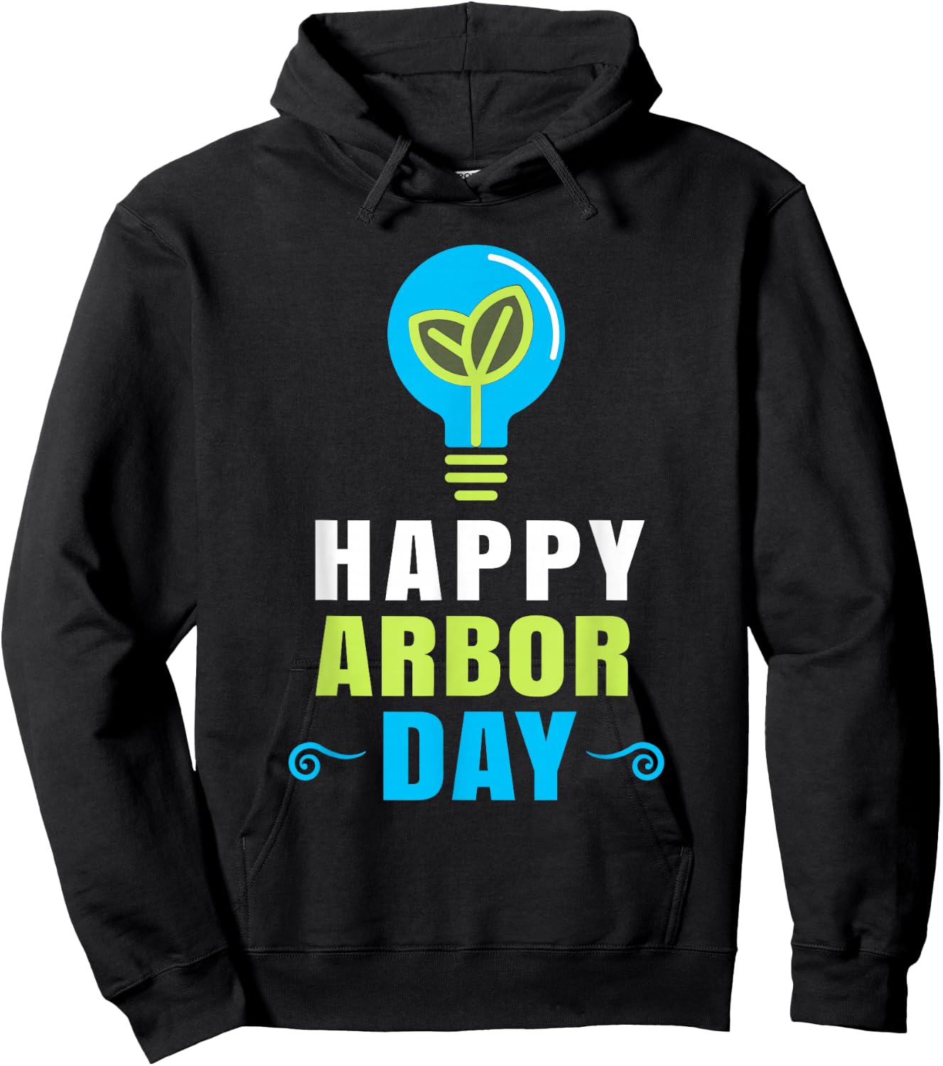Happy Arbor Day Shirt Plant Trees Cool Earth Day Arbor Day Hoodie - Hoodie | Black