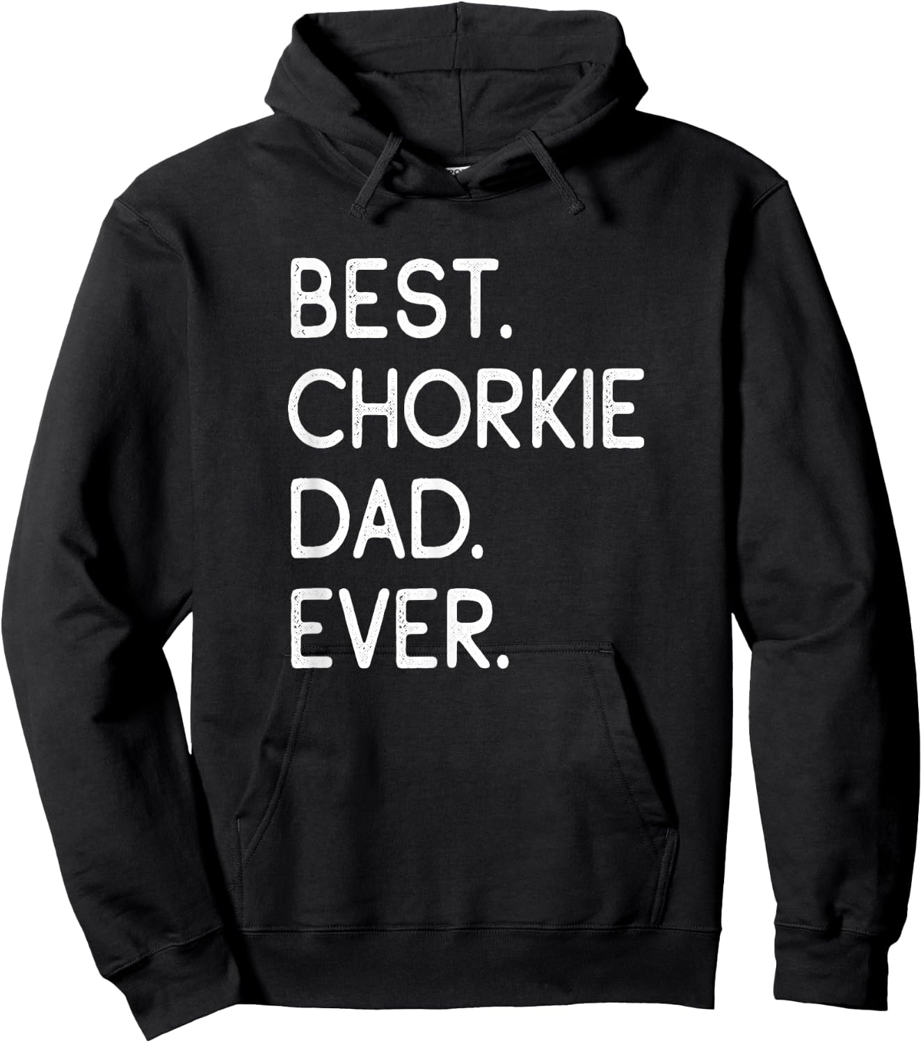 Chorkies Chihuahua Yorkie Mix Best Chorkie Dad Ever Hoodie - Hoodie | Black