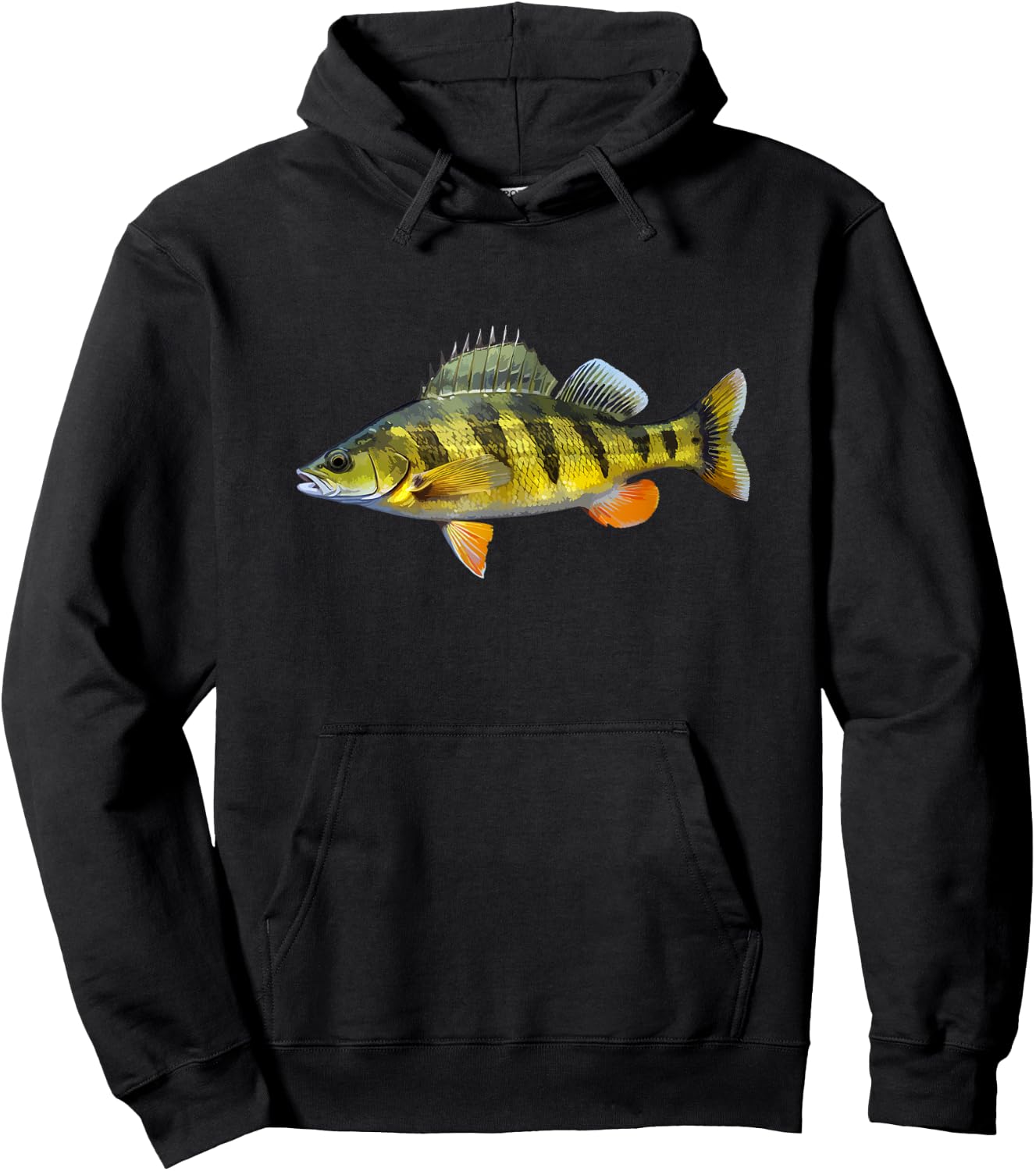 Yellow Perch Hoodie - Hoodie | Black