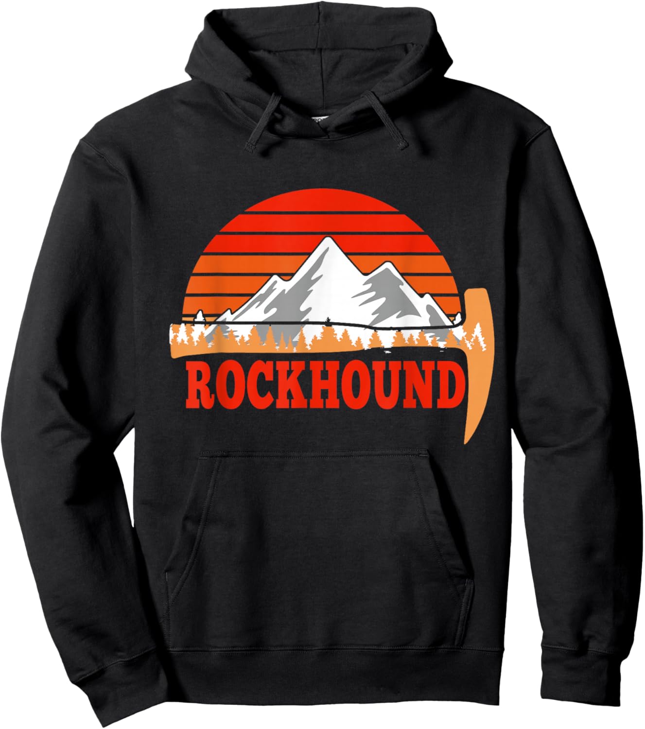 Rock Geology We love Rocks, Love being a Rockhound Hoodie - Hoodie | Black