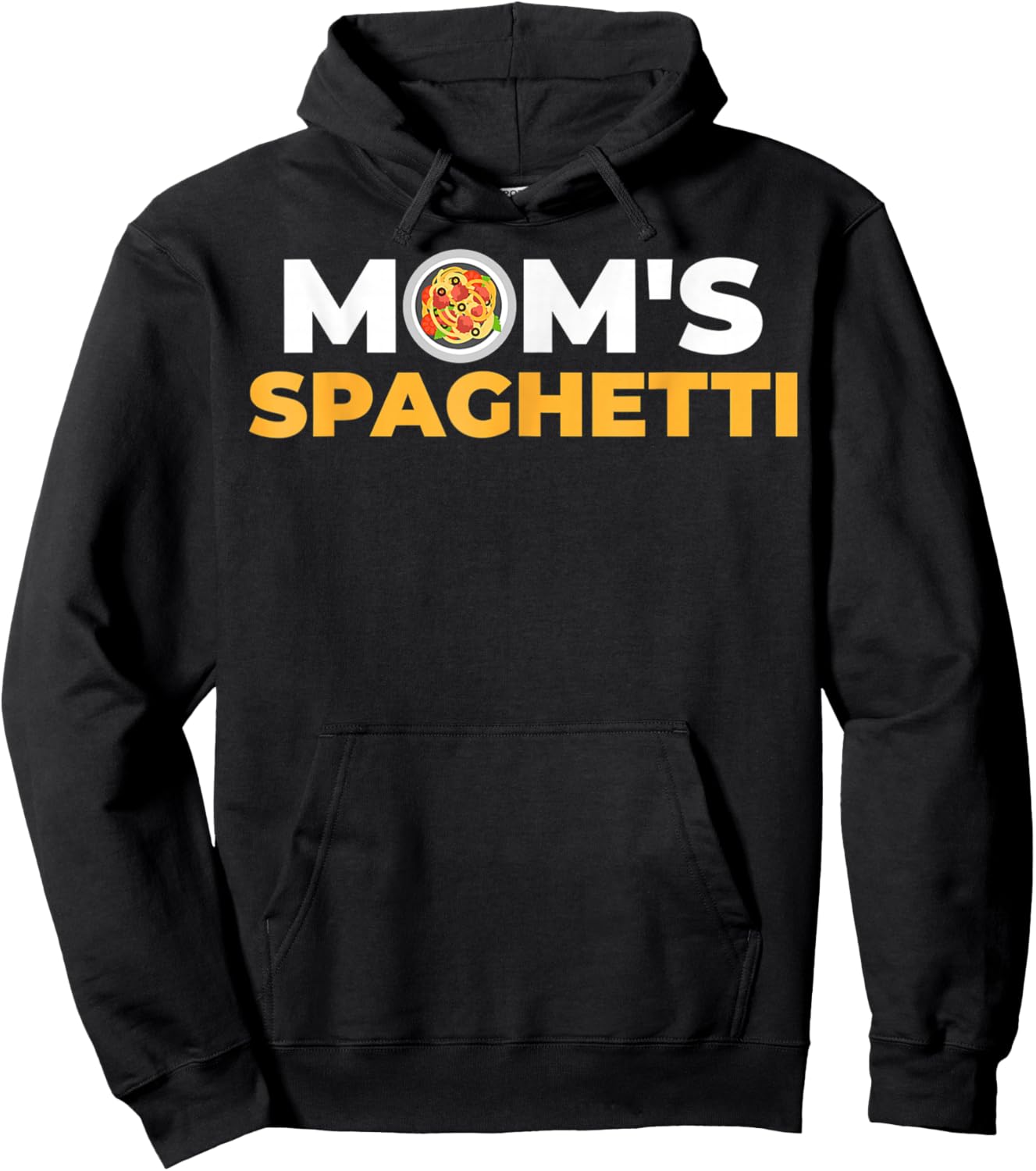 Mom Spaghetti Funny for Mothers Hoodie - Hoodie | Black