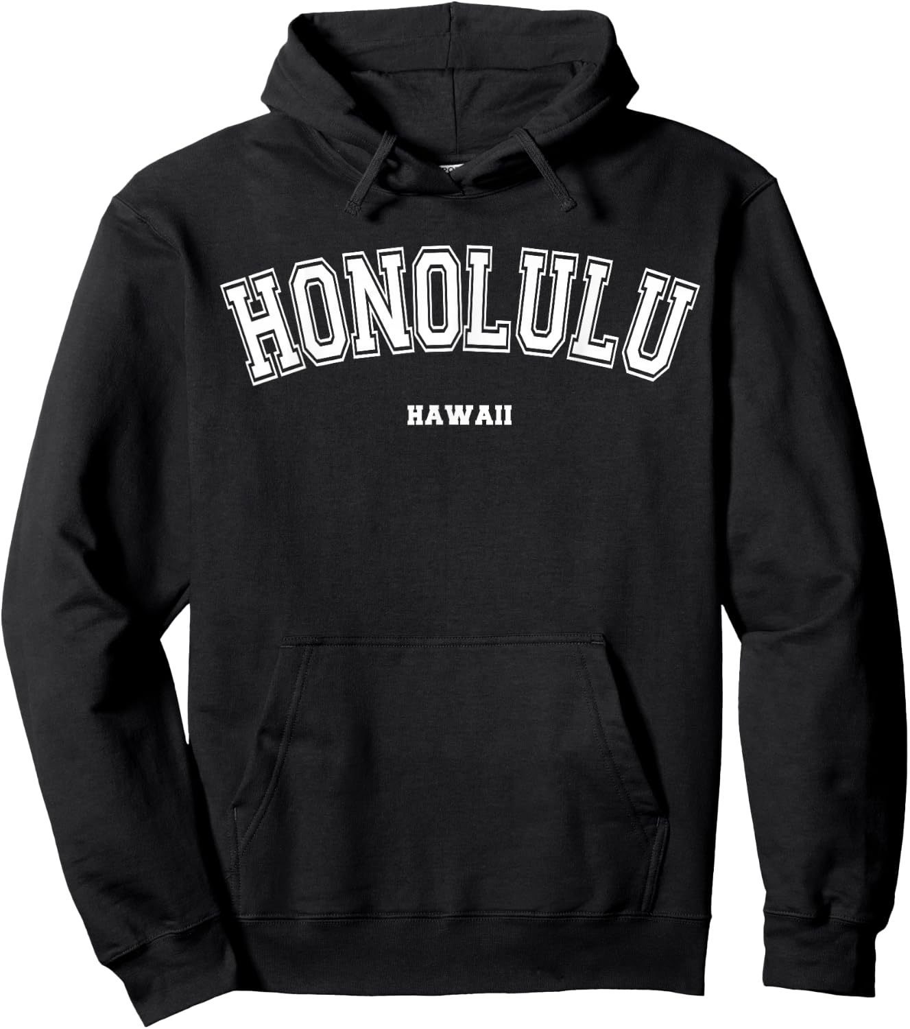 Honolulu Hawaii Hoodie - Hoodie | Black