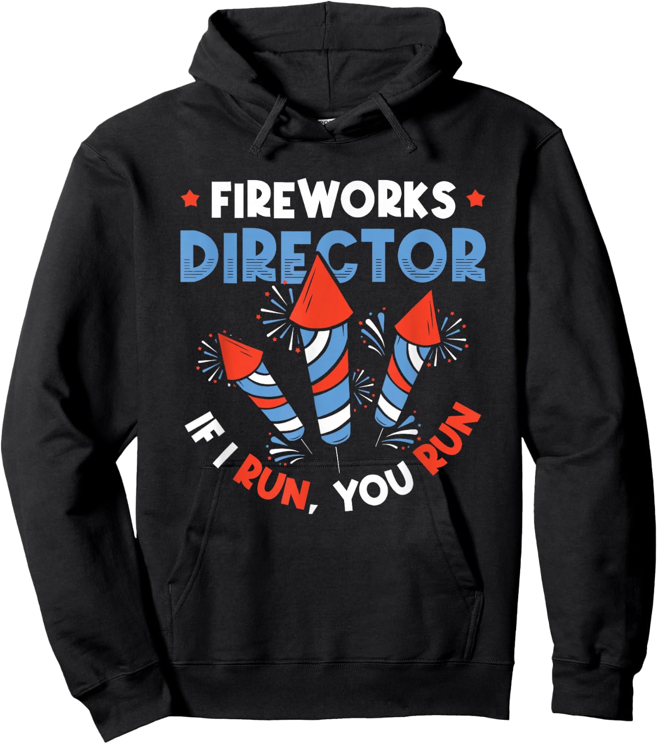 Fireworks Director Fireworks Pyrotechnician Hoodie - Hoodie | Black