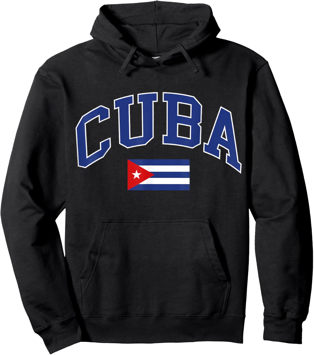 Cuba Flag Hoodie - Hoodie | Black