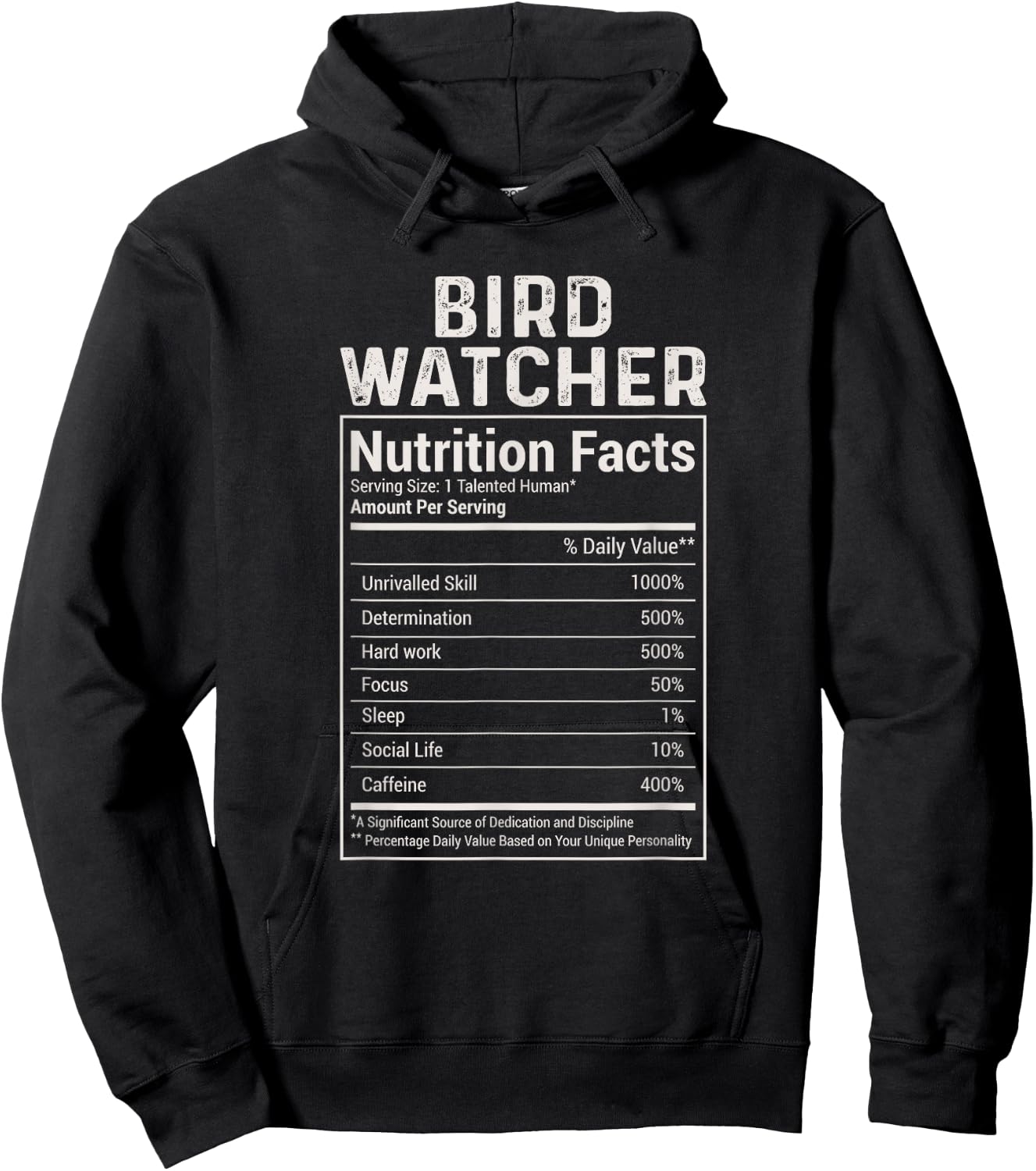 Birdwatcher Funny Bird Watching Birdwatching Birds Lover Hoodie - Hoodie | Black