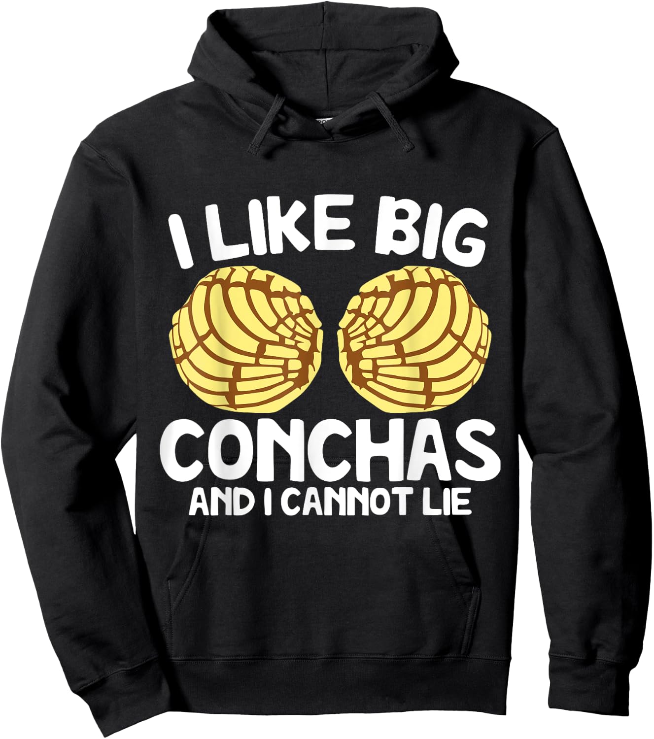 Conchas Pan Dulce Latina Mexican Mujer Concha Pastry Hoodie - Hoodie | Black