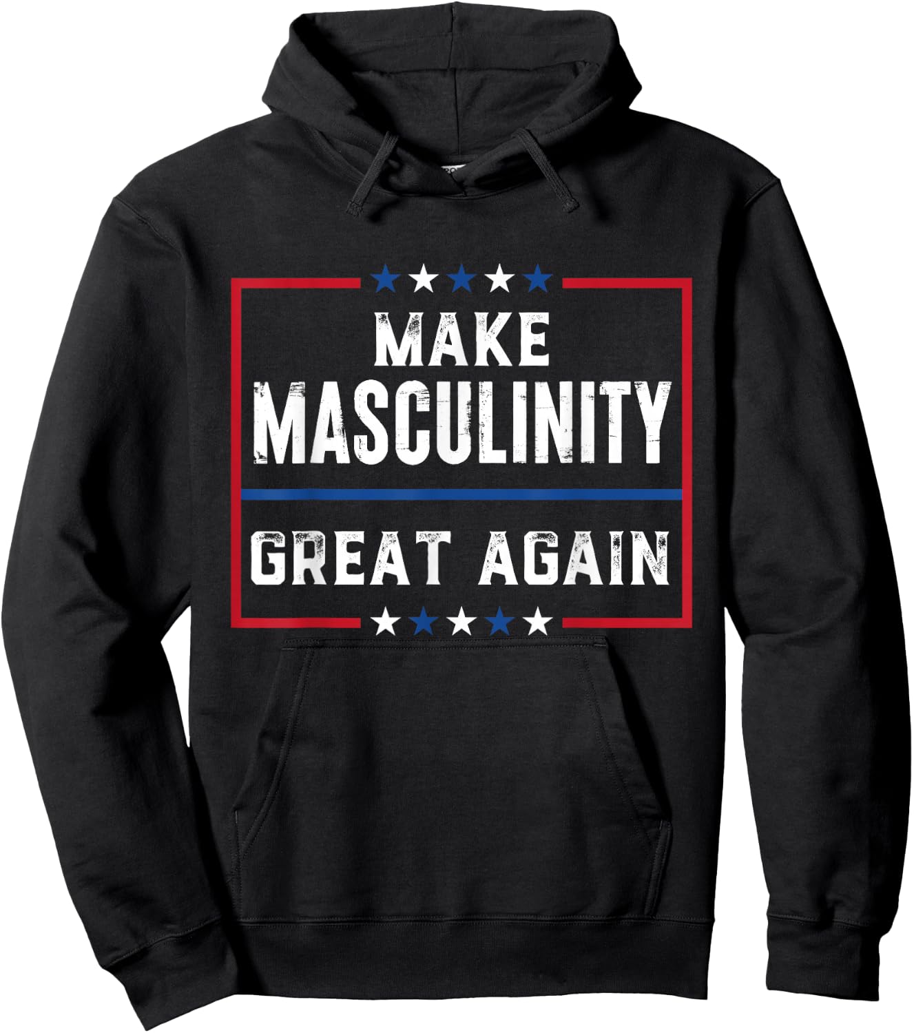 Make Masculinity Great Again Hoodie - Hoodie | Black