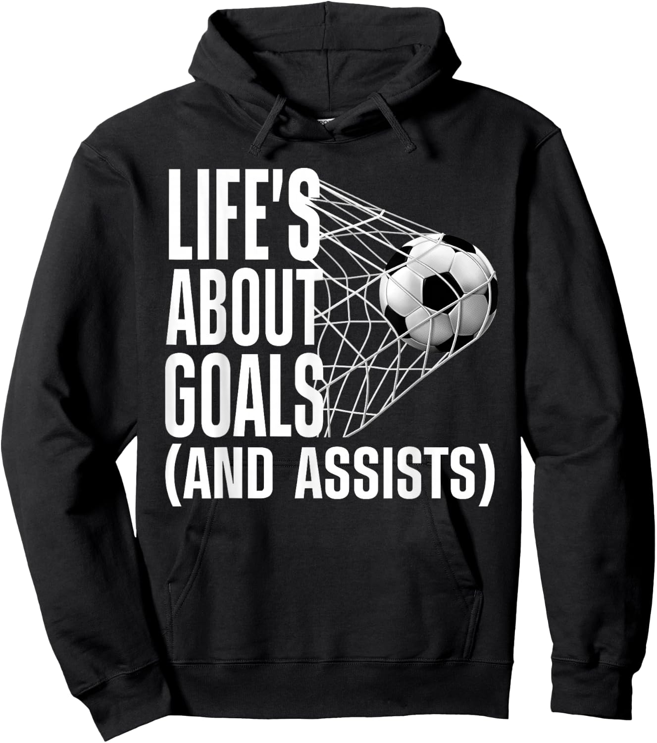 Cool Soccer Women Soccer Lovers Player Football Goal Hoodie - Hoodie | Black