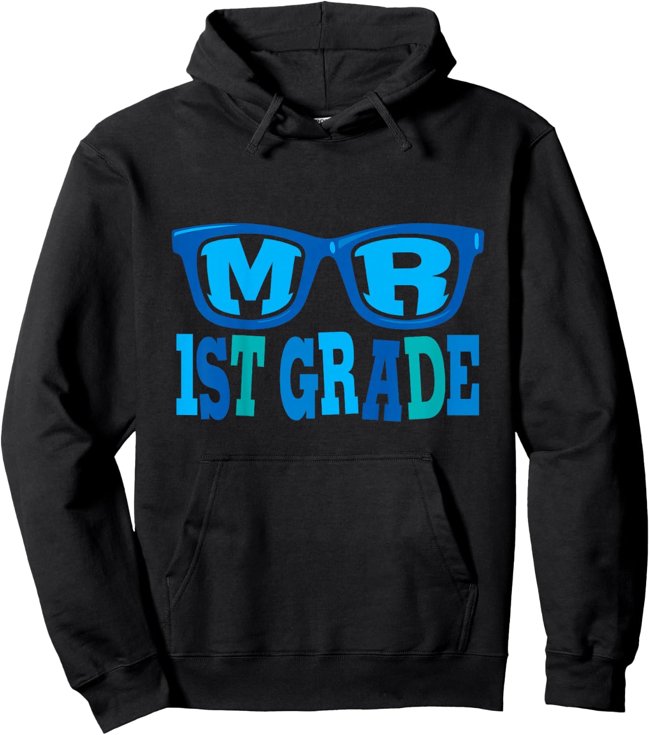 Kids Back To School for Boys Mr 1st Grade First Grader Hoodie - Hoodie | Black