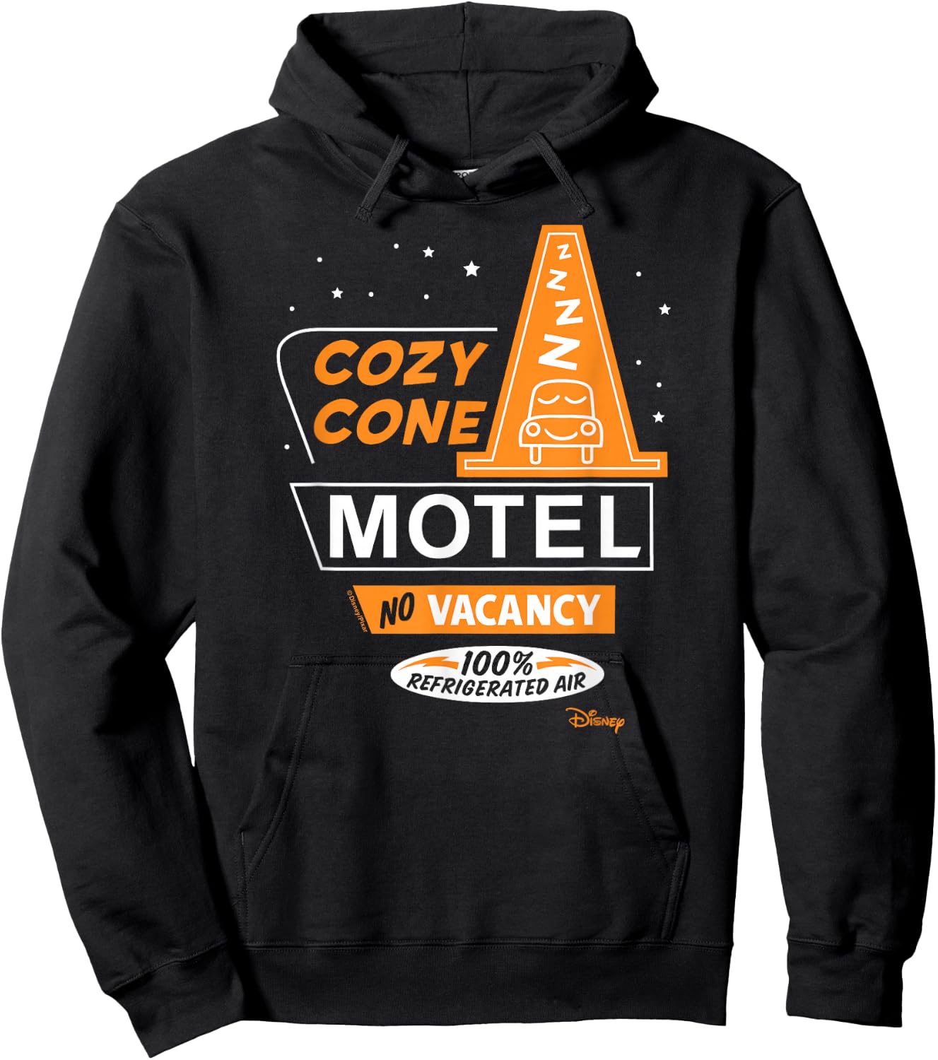 Cars - Cozy Cone Motel Hoodie - Hoodie | Black