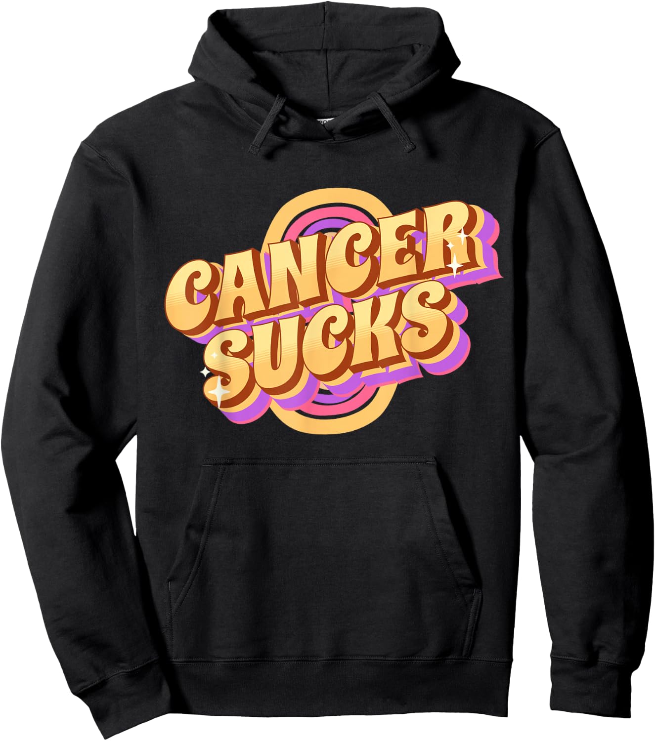 Cancer Sucks Hoodie - Hoodie | Black