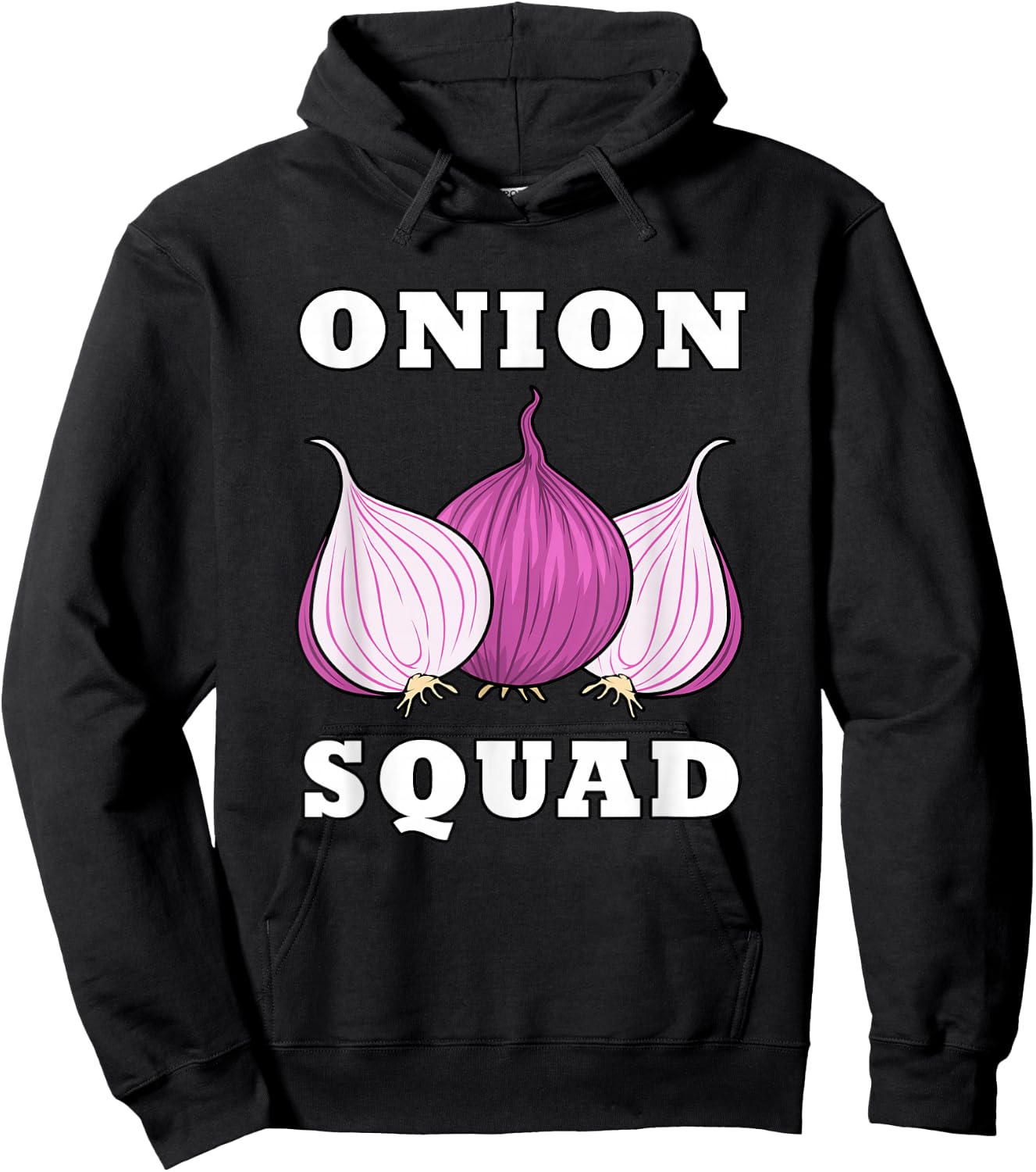 Onion Squad Hobby Chef Vegetables Food Chef Hoodie - Hoodie | Black