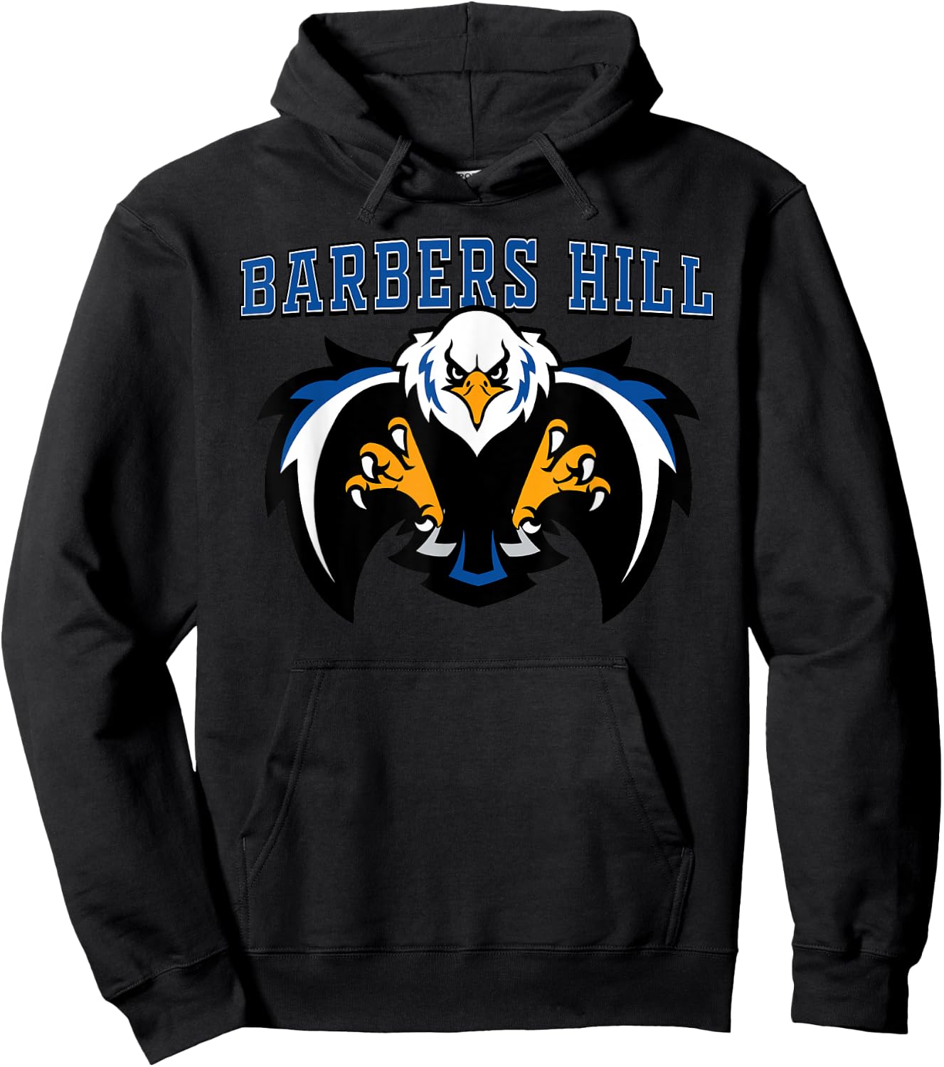 Barbers Hill Eagles High School Team Spirit Hoodie - Hoodie | Black