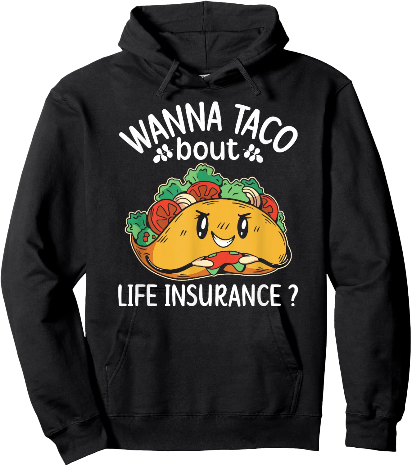 Life insurance Sales Agent Men Women Life Insurance Broker Hoodie - Hoodie | Black