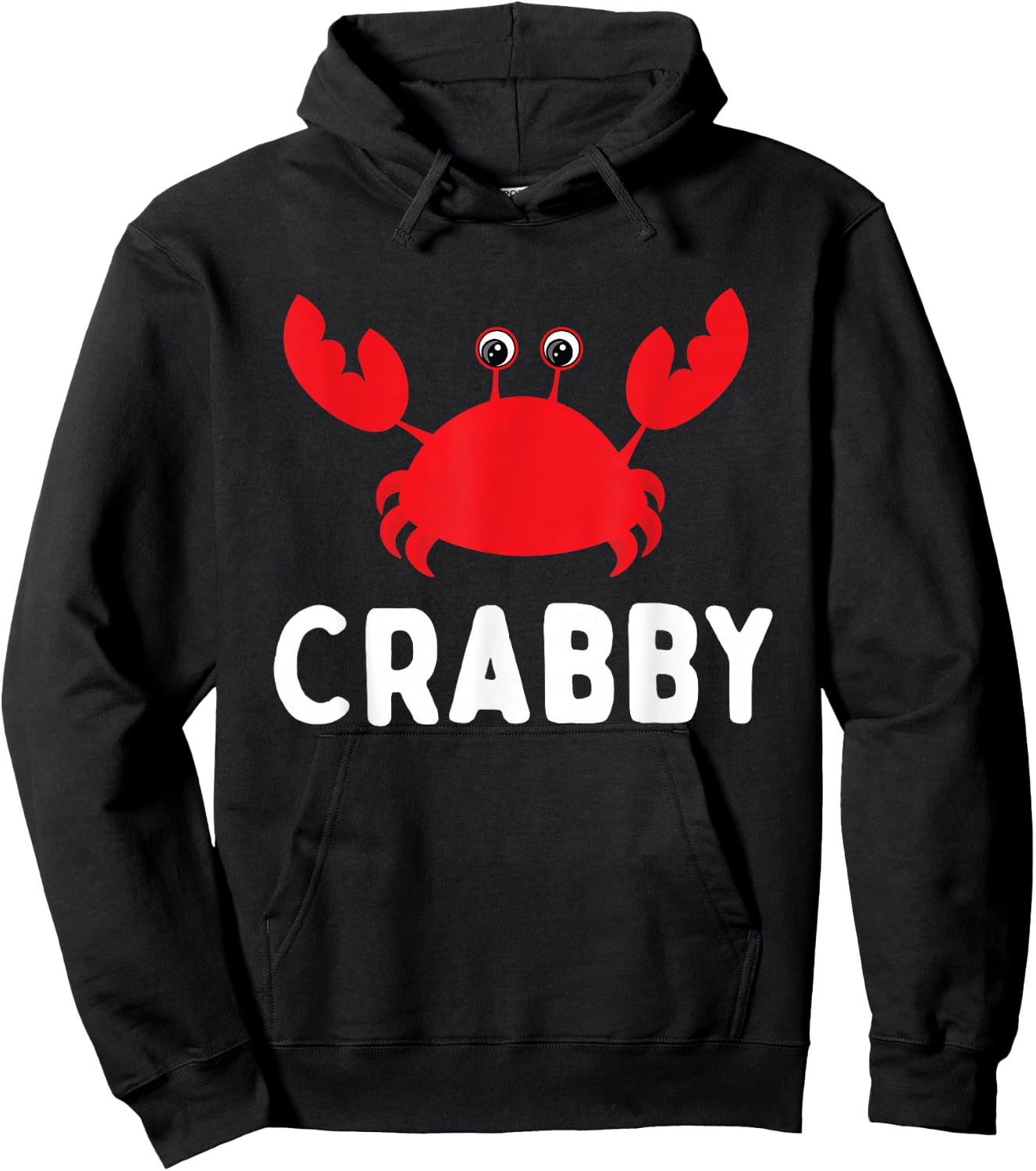 Crabby - Beach Sea Lover Crab Crustacean Animal Lover Hoodie - Hoodie | Black