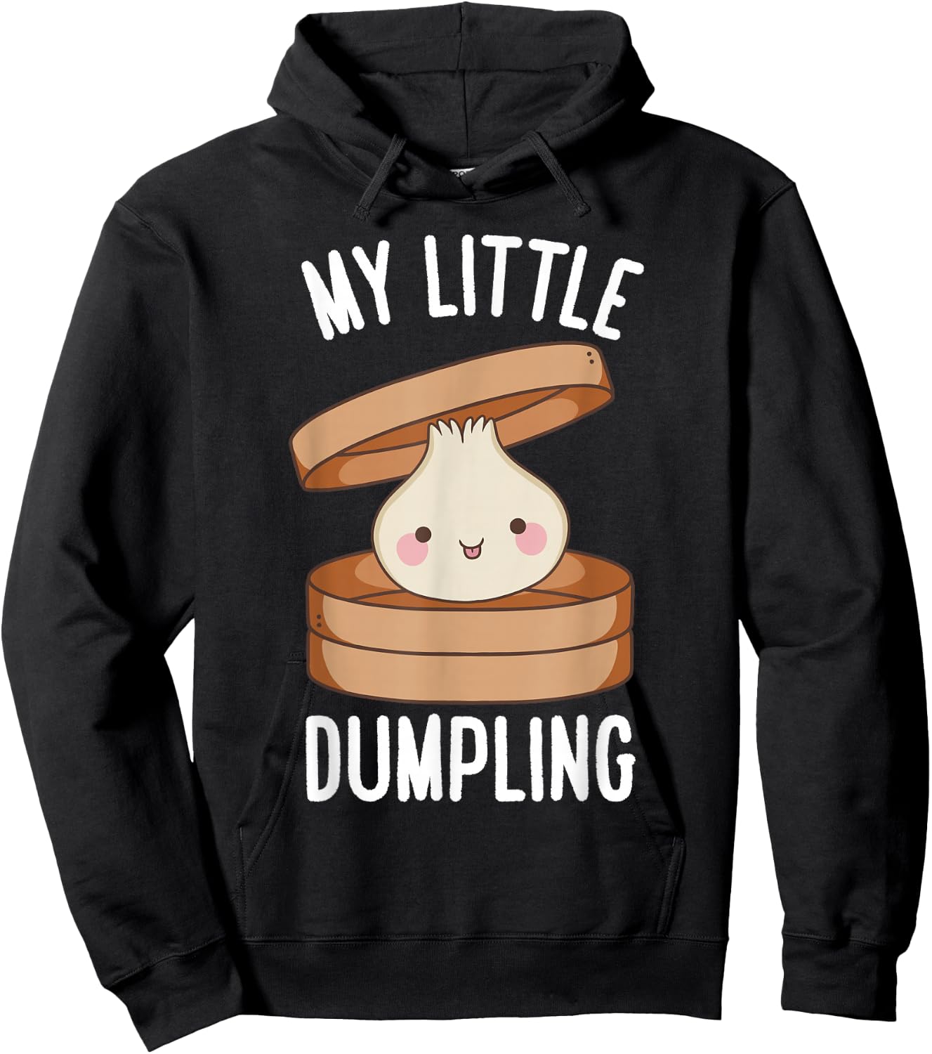 My Little Dumpling Dumpling Chinese Cuisine Hoodie - Hoodie | Black