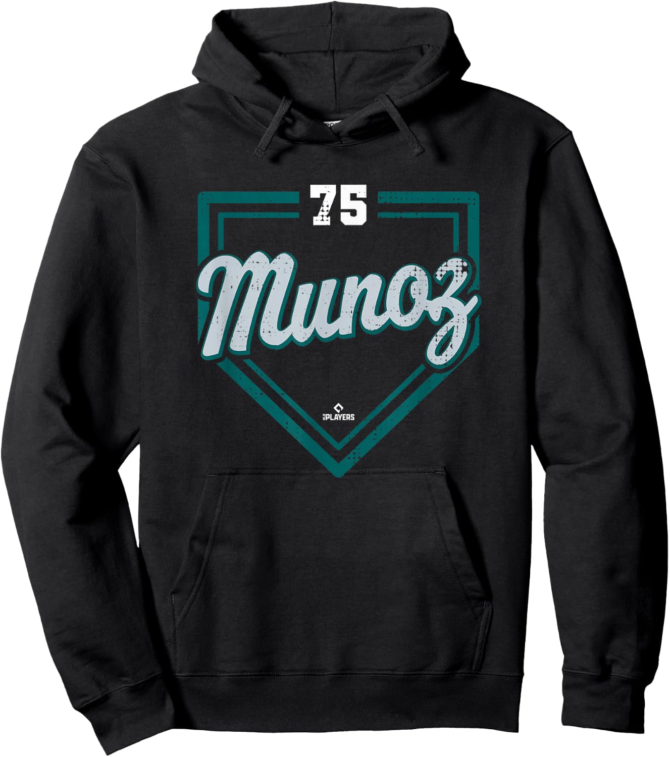 Home Plate Gameday Andres Munoz Seattle MLBPA Hoodie - Hoodie | Black