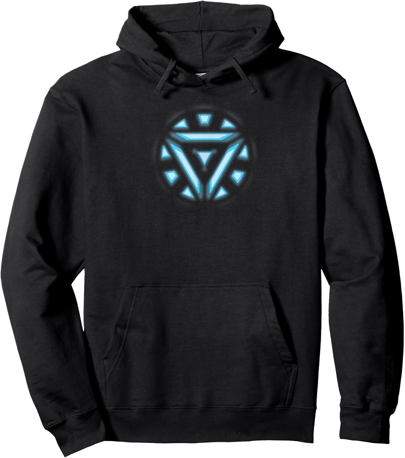 Marvel Studios Iron Man Tony Stark Arc Reactor Hoodie - Hoodie | Black