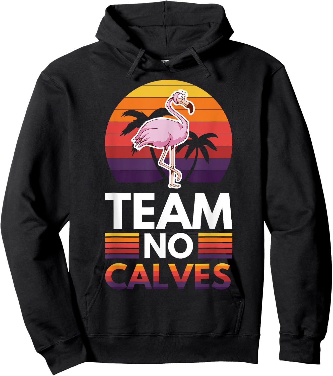 Team No Calves Hoodie - Hoodie | Black