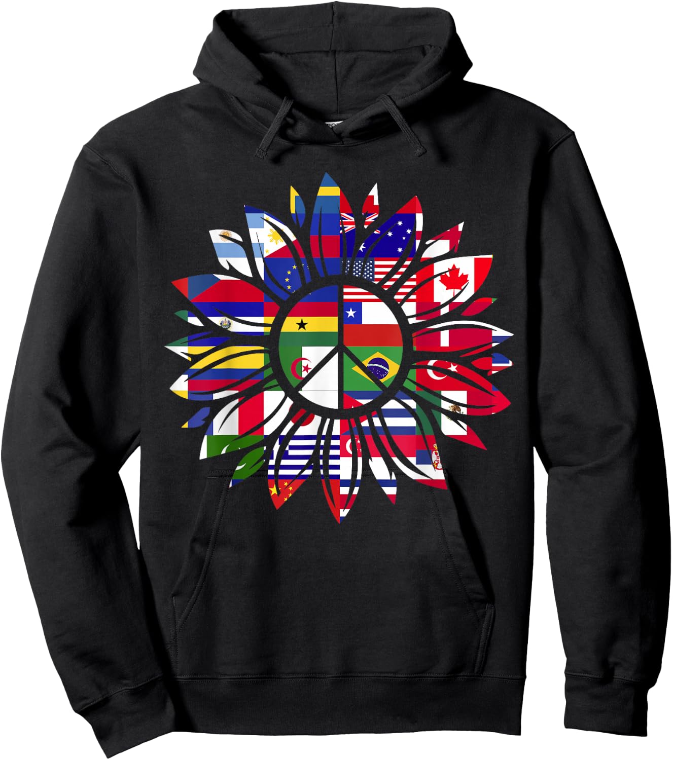 World Peace United Countries International Day Of Peace Hoodie - Hoodie | Black