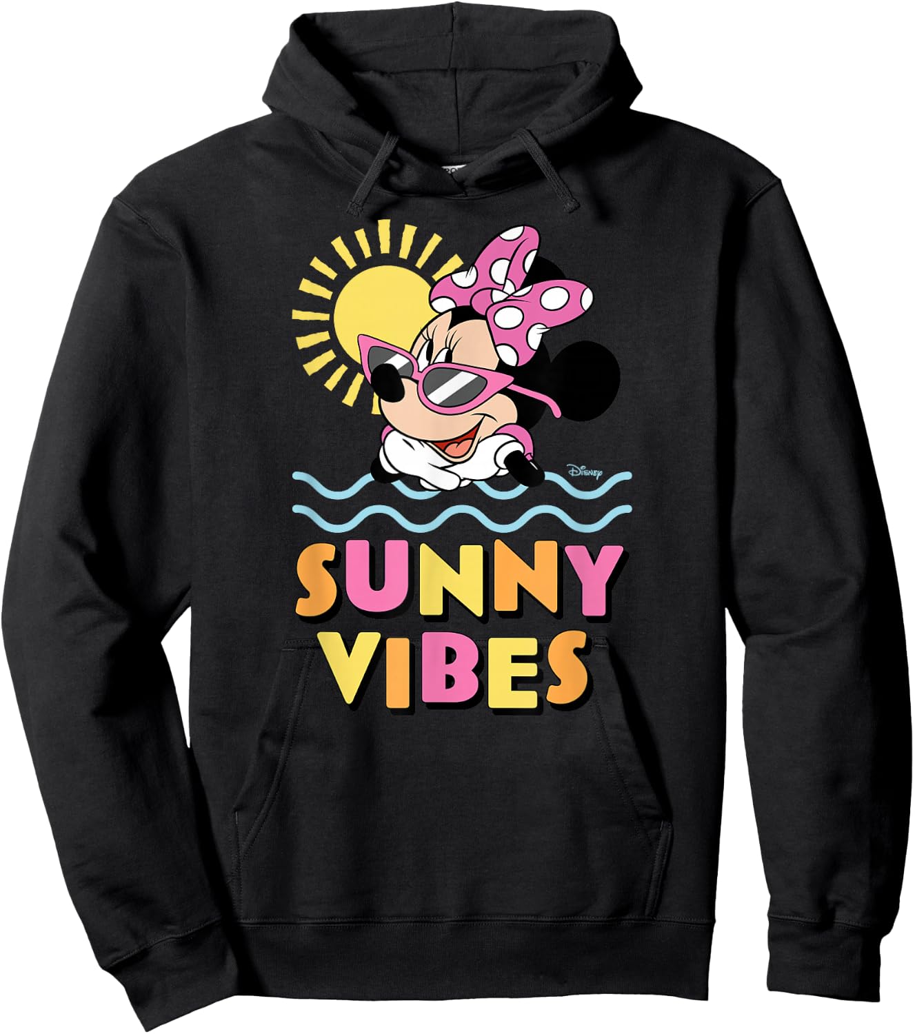 Minnie - Sunny Vibes Hoodie - Hoodie | Black