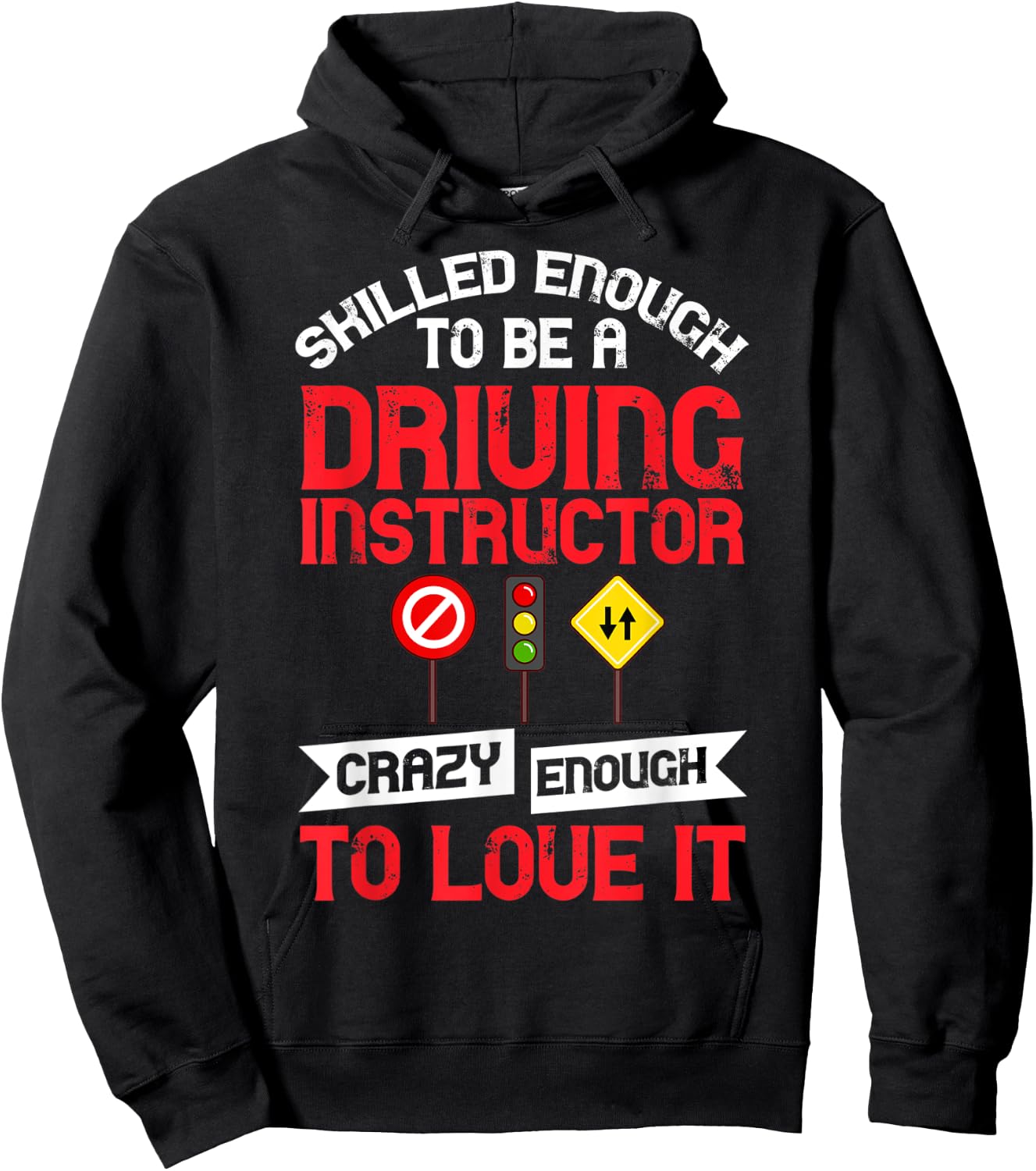 Driving Instructor School Lessons Driver Education Hoodie - Hoodie | Black