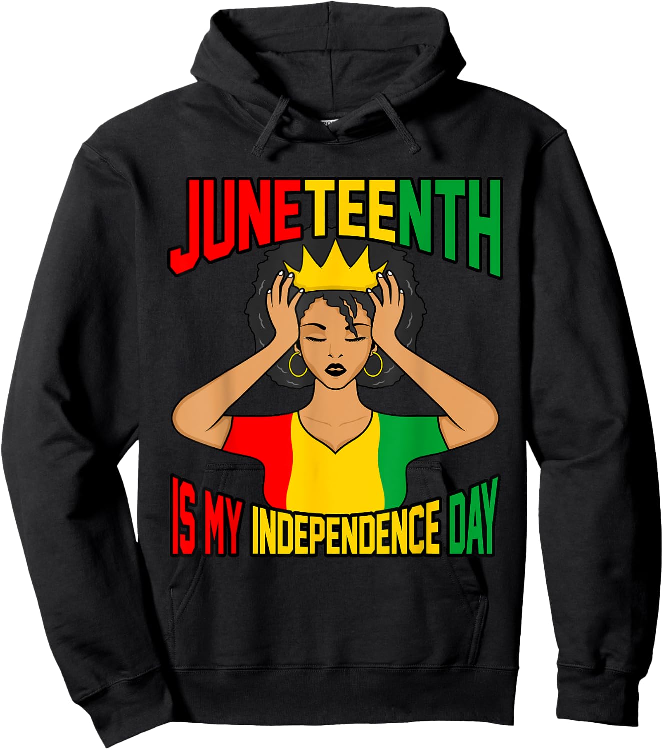 My Independence Juneteenth Black History Month Graphic Hoodie - Hoodie | Black