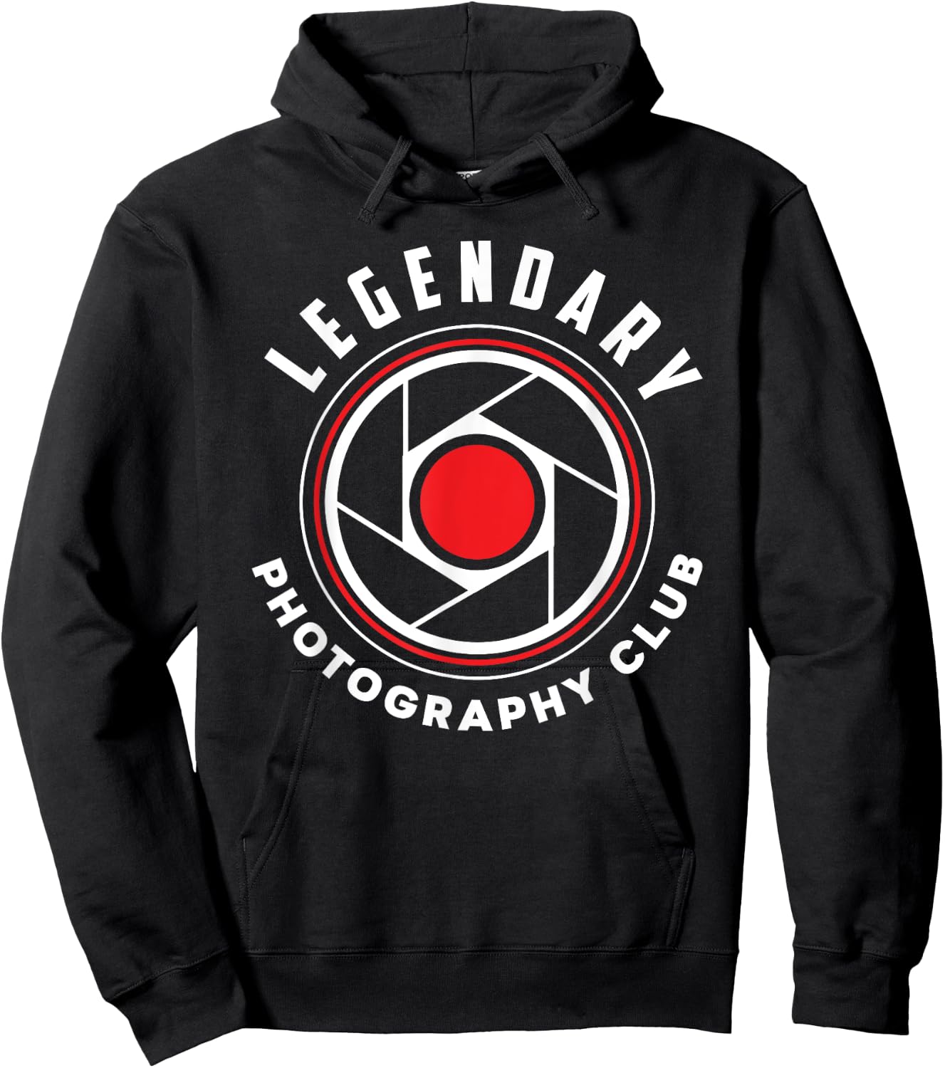 Legendary Photgraphy Club Funny Camera Photographer Hoodie - Hoodie | Black