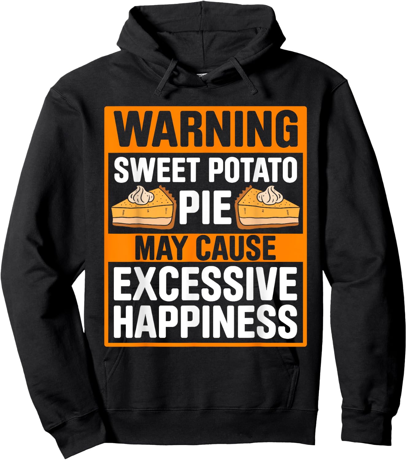 Sweet Potato Pie For Sweet Potato Pie Lover Pie Enthusiast Hoodie - Hoodie | Black