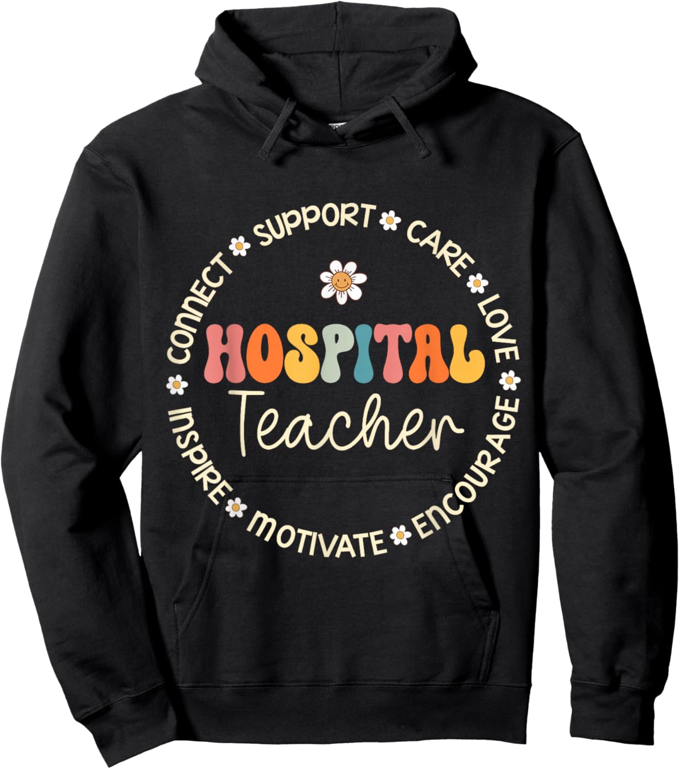 Hospital Teacher Appreciation Week Back to School Hoodie - Hoodie | Black