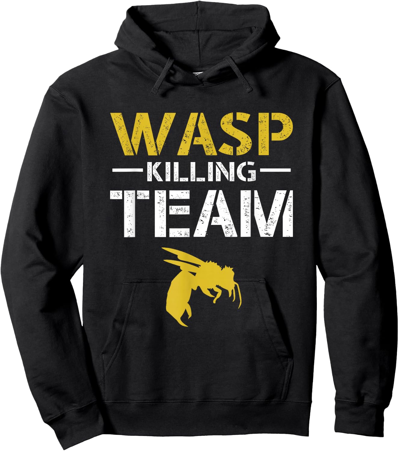 Wasp Killing Team Pest Repeller Hoodie - Hoodie | Black