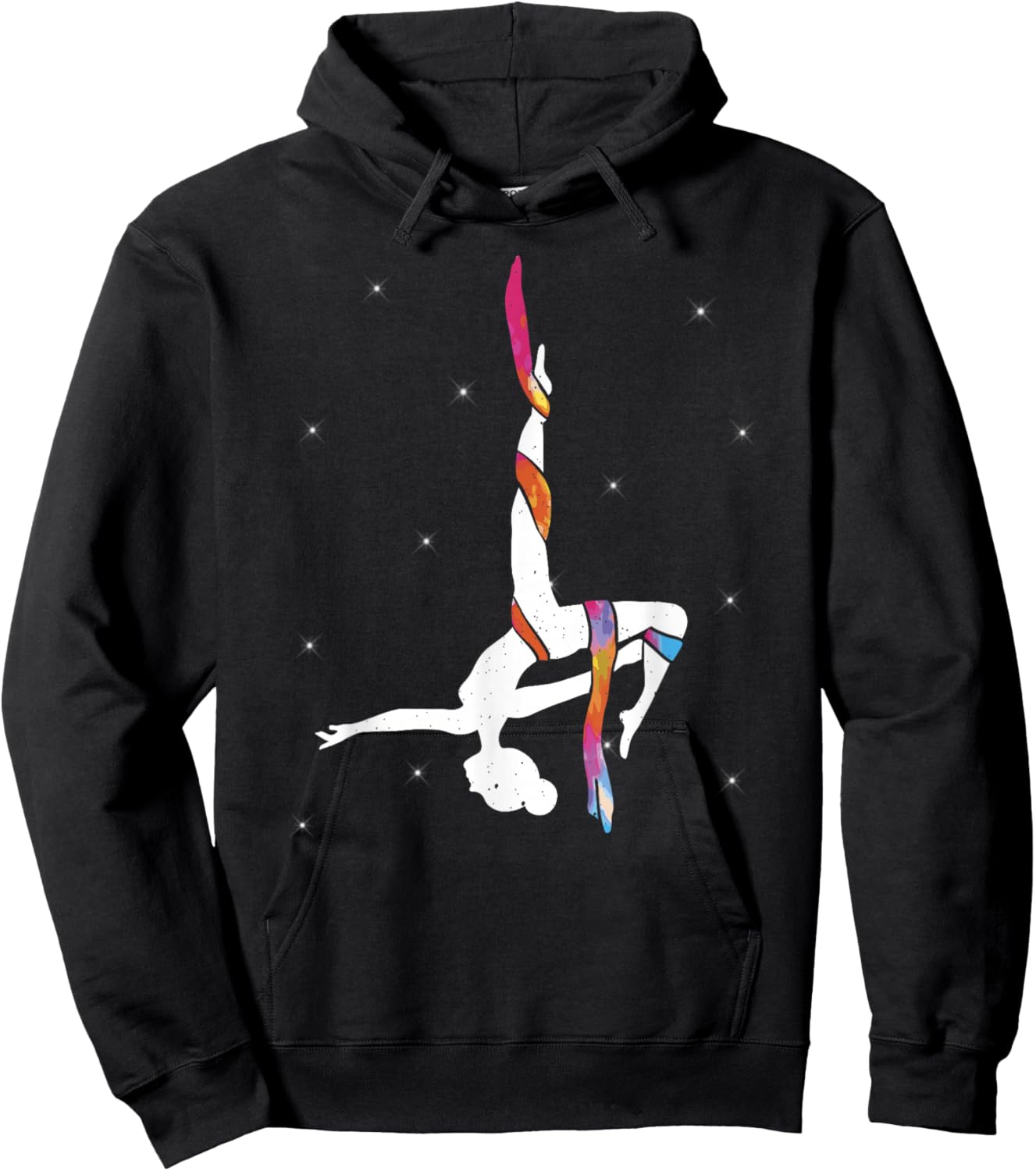 Aerialist - Aerial Silk - Aerial Silk Acrobatics Hoodie - Hoodie | Black