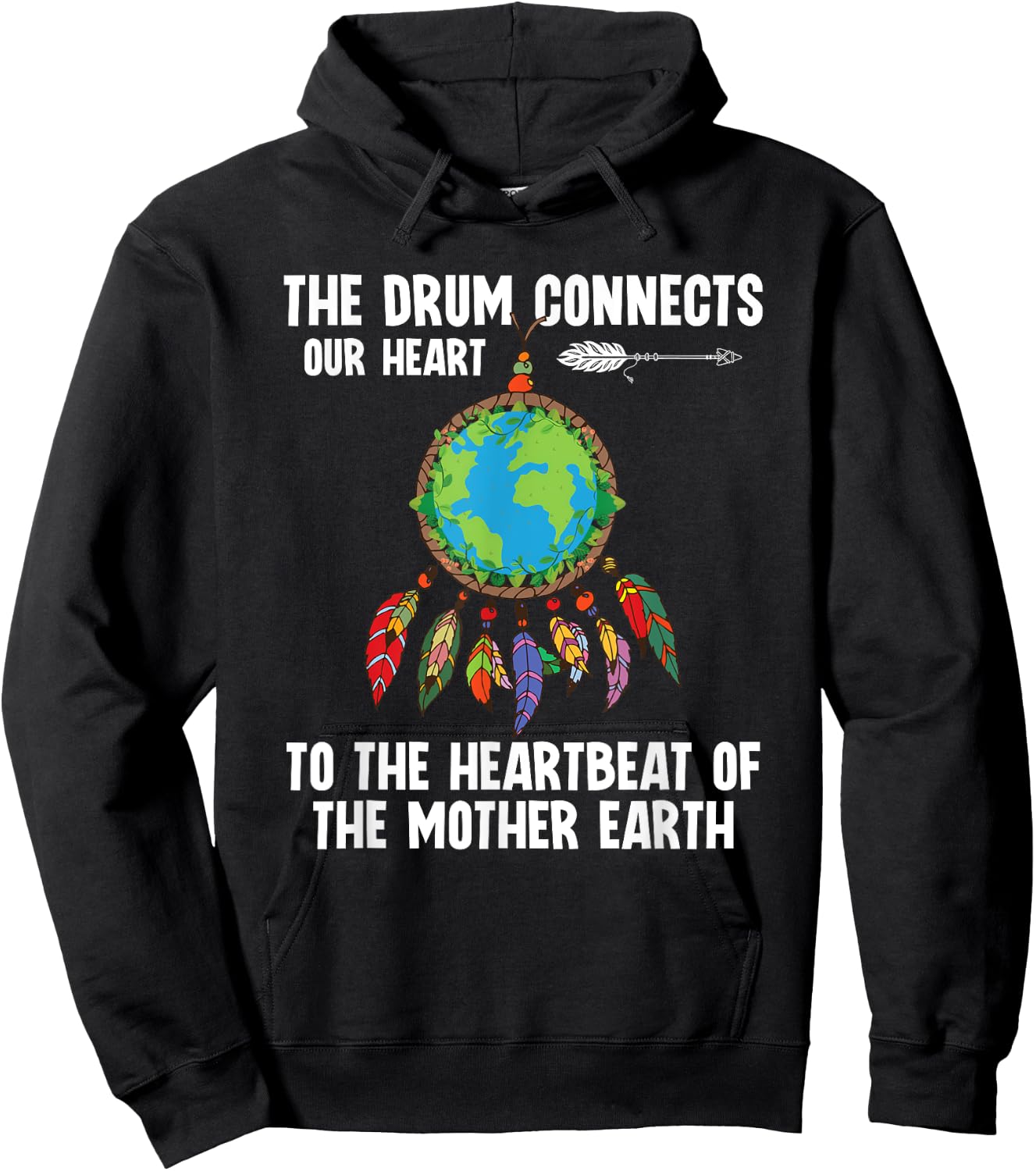 Native American Pride Indigenous Sioux Native American Hoodie - Hoodie | Black