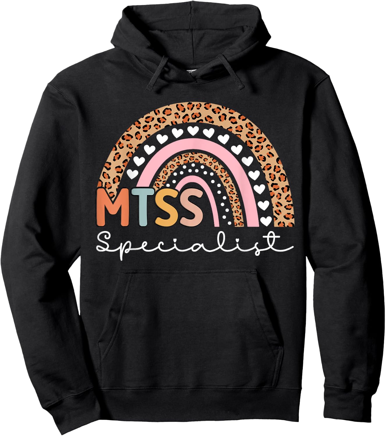 MTSS Specialist MTSS Team Support MTSS Teacher Hoodie - Hoodie | Black