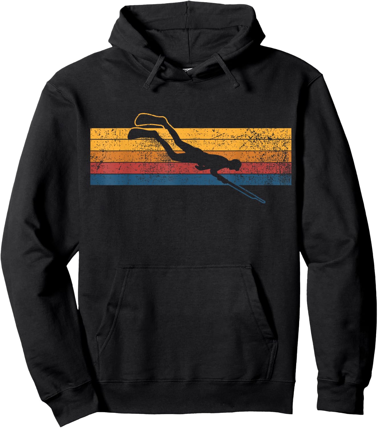 Spearfishing Freediving Spearfish Hoodie - Hoodie | Black