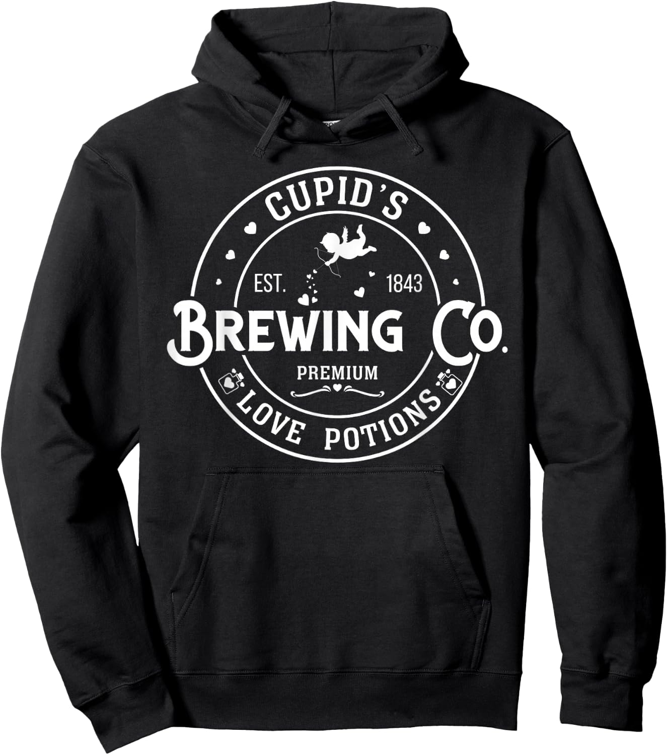 Cupid's Brewing Co. Valentine's Day Hoodie - Hoodie | Black