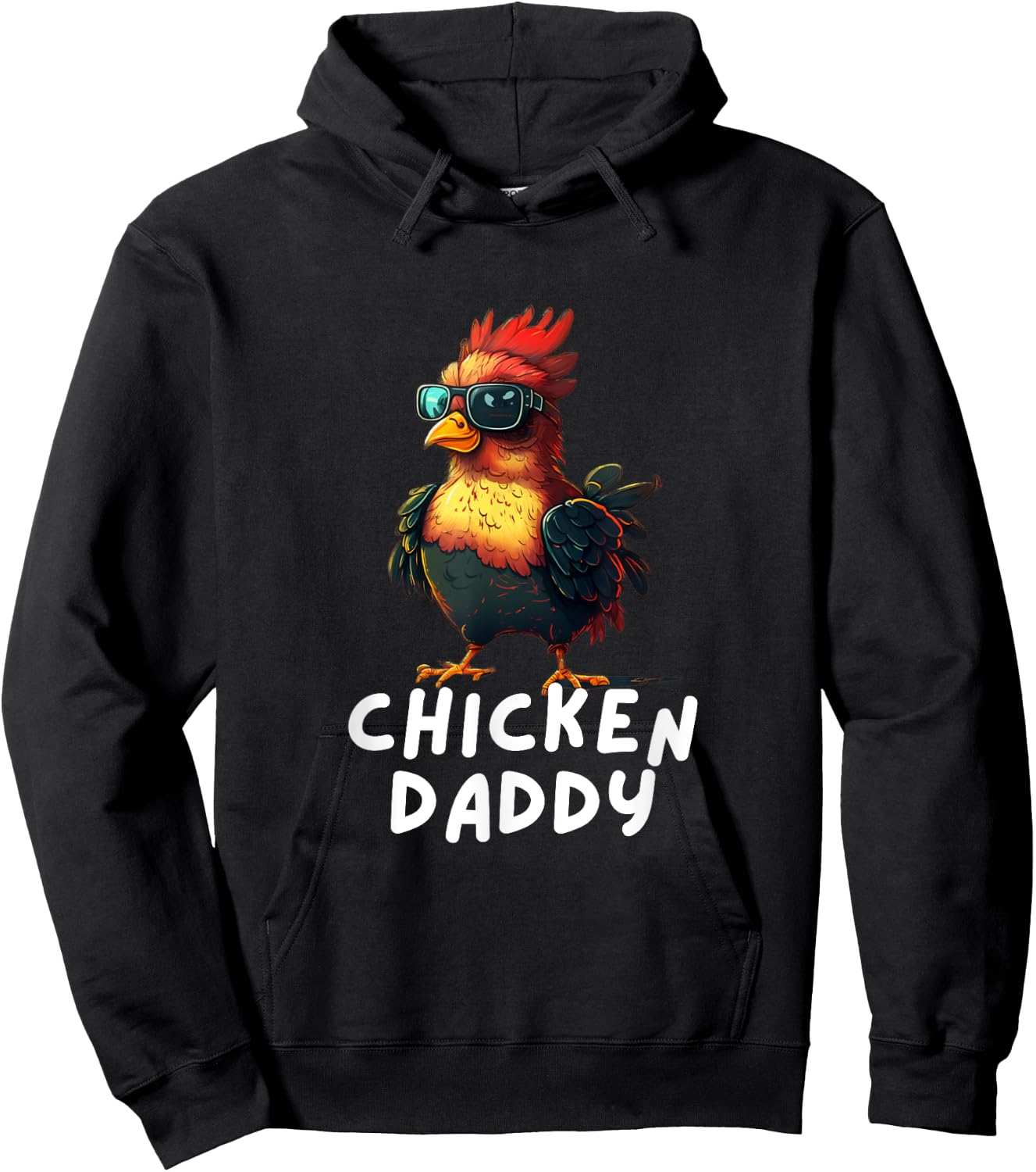 Chicken Daddy Funny Chicken Coop Hendl Chickens Hoodie - Hoodie | Black