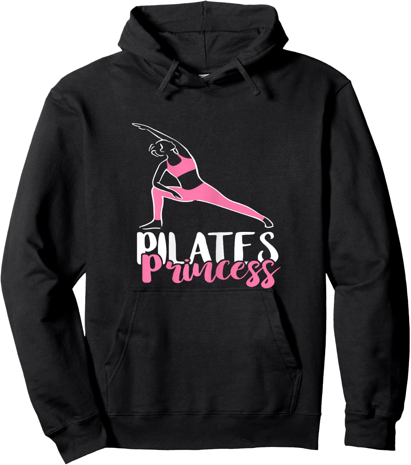 Workout Exercise Pilates Princess Pilates Fitness Instructor Hoodie - Hoodie | Black