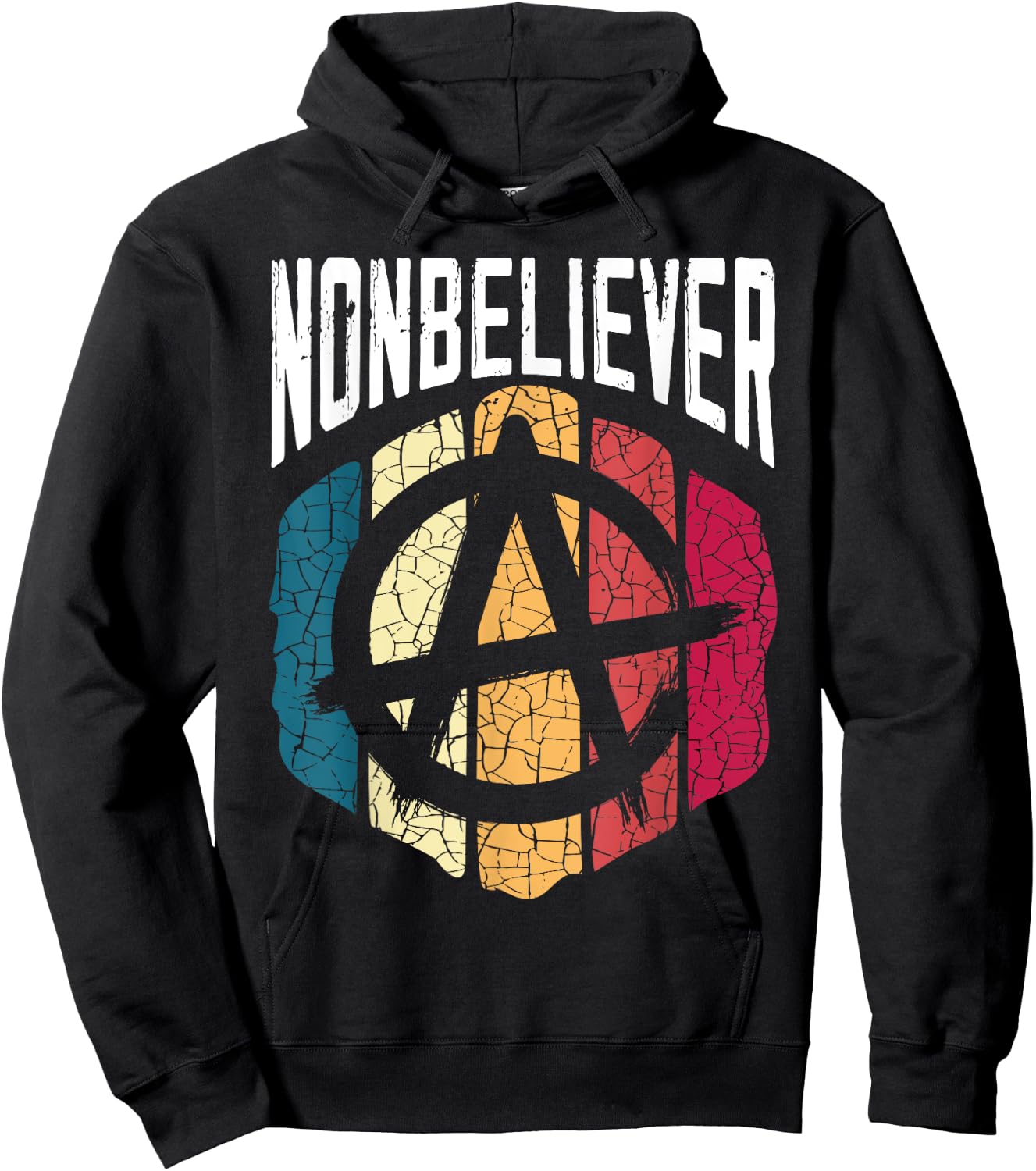 Nonbeliever Anti-Religion Agnostic Blackcraft Atheist Hoodie - Hoodie | Black