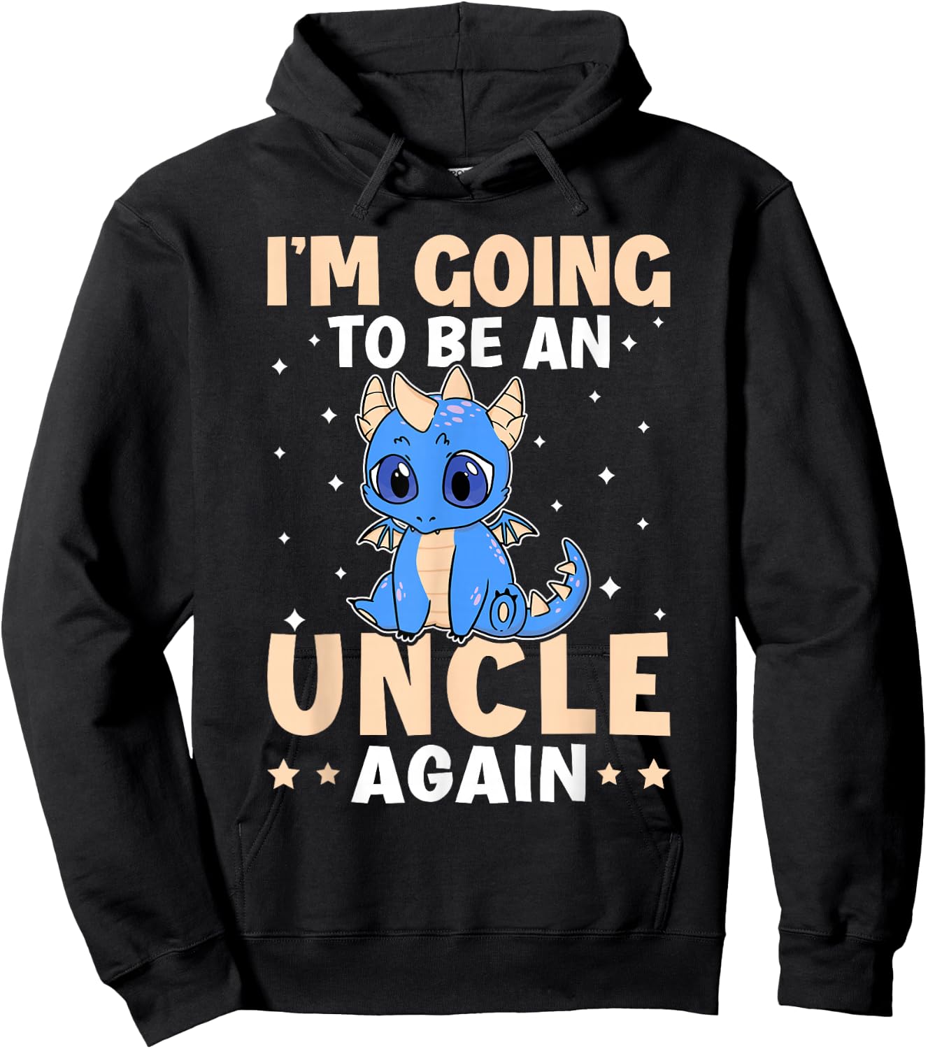 I'm Going To Be A Uncle Again Hoodie - Hoodie | Black
