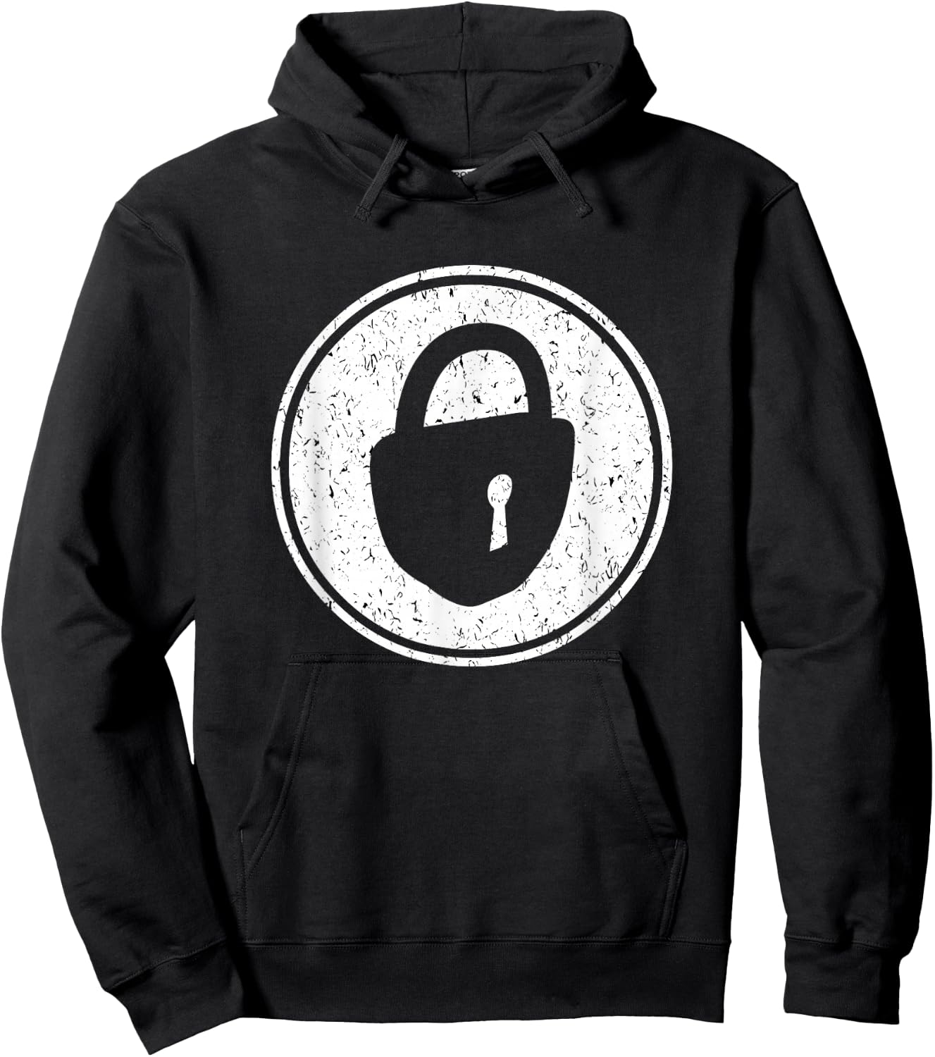 Locksmith Padlock Lock Hoodie - Hoodie | Black