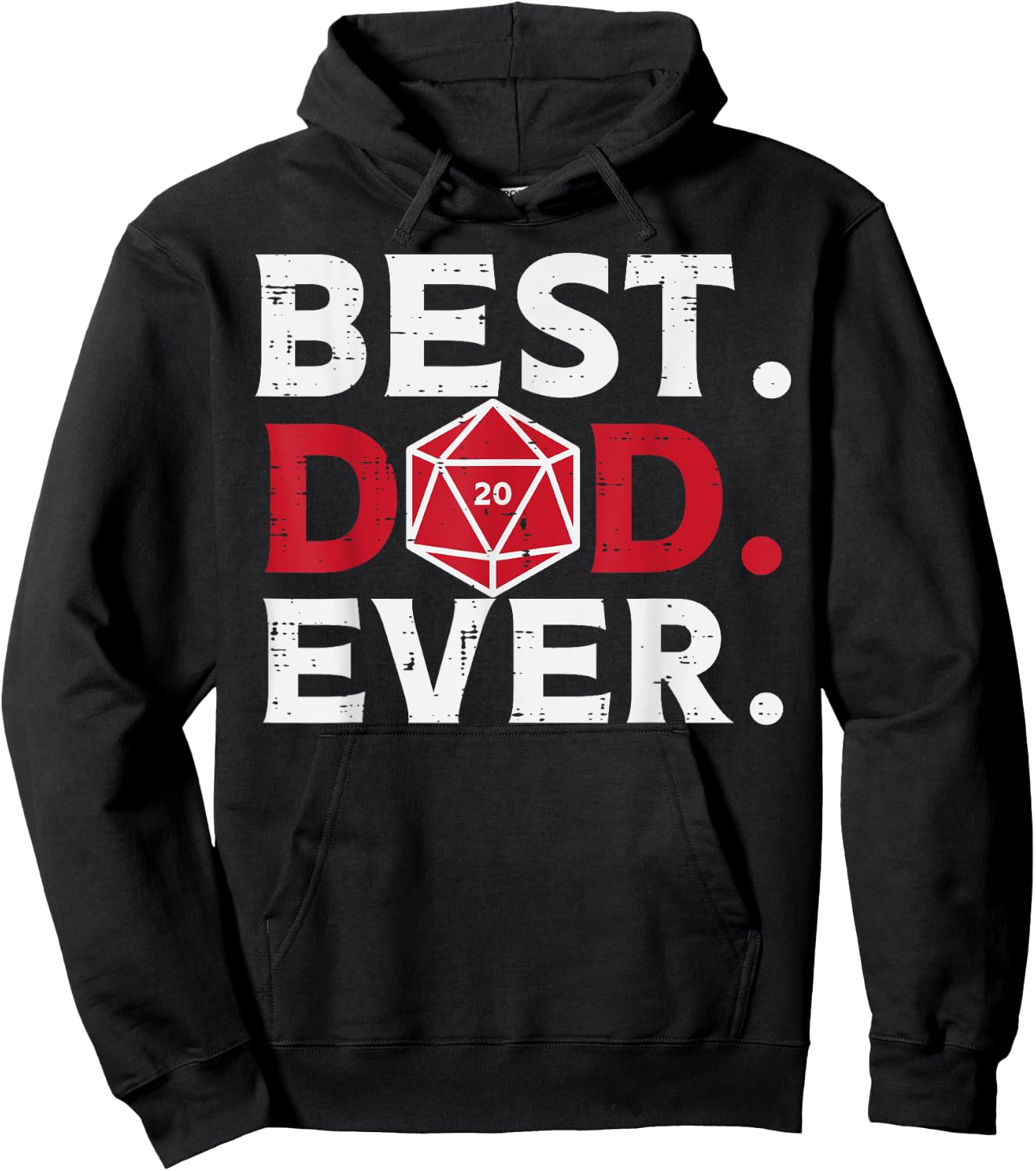 Rpg Best Dad Ever Funny Gamer Daddy Papa Men Hoodie - Hoodie | Black