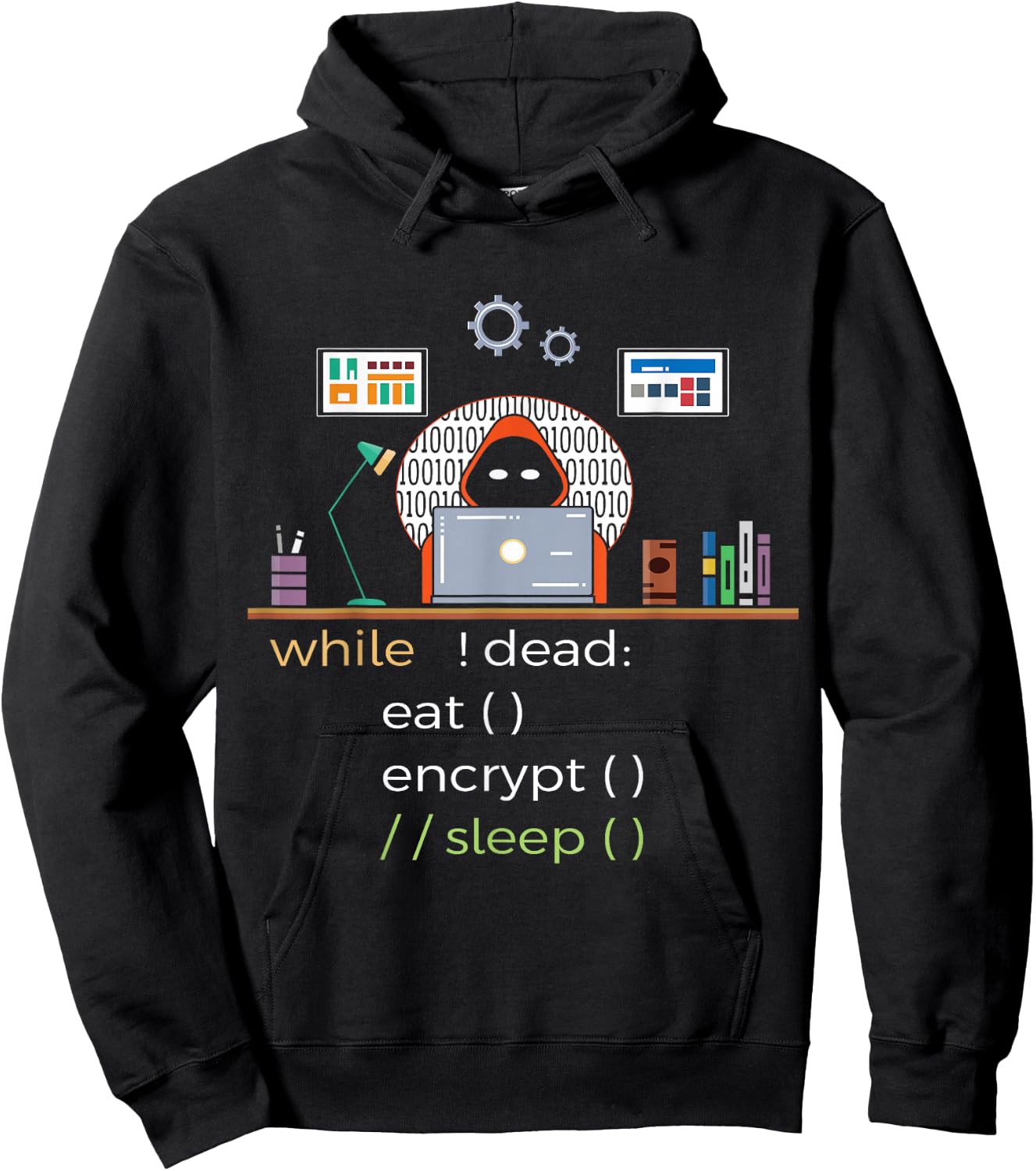 Cyber security Professional Funny IT Security Ethical hacker Hoodie - Hoodie | Black