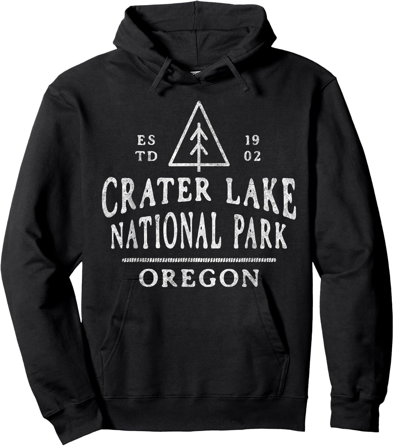 Crater Lake National Park Hoodie - Hoodie | Black