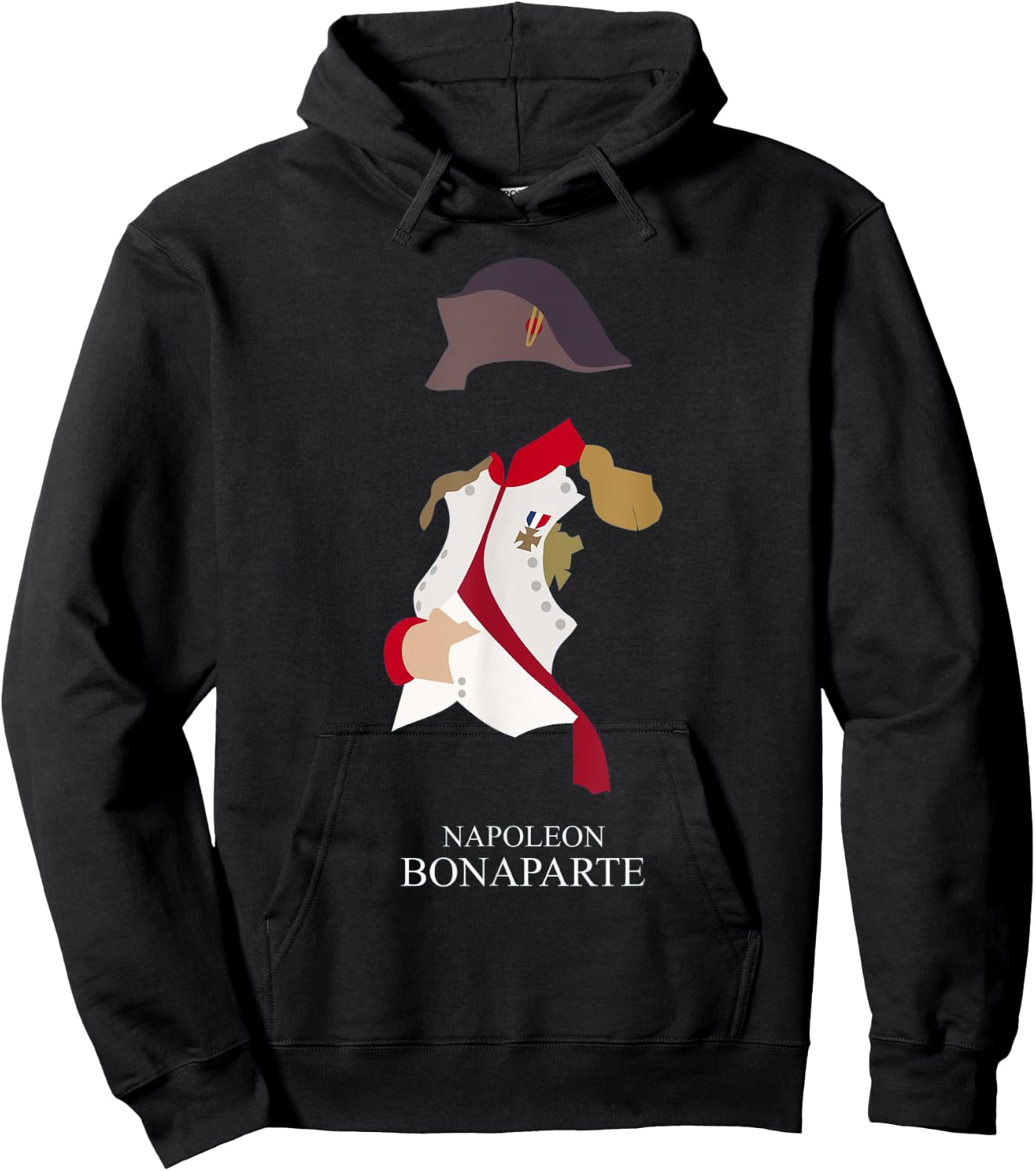 Napoleon Bonaparte Art Historic Hoodie - Hoodie | Black