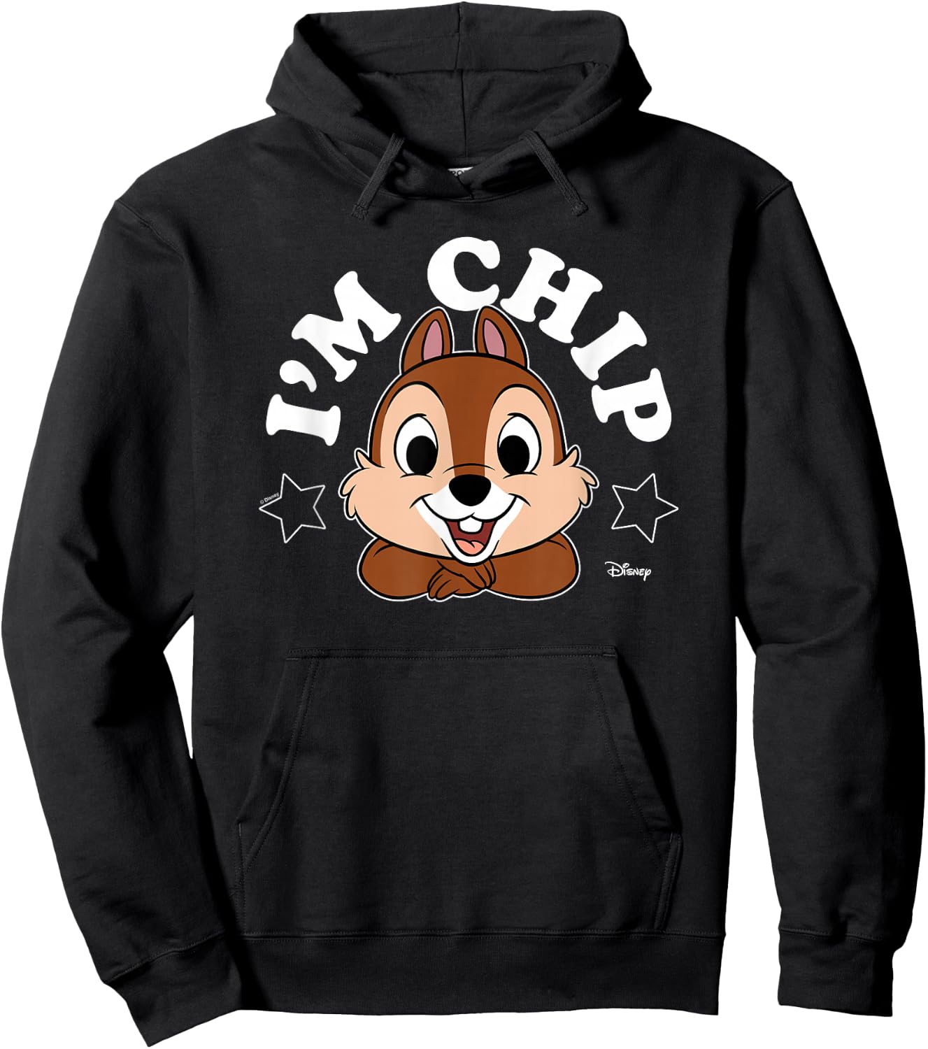 Chip 'N Dale Rescue Rangers - I'm Chip Hoodie - Hoodie | Black