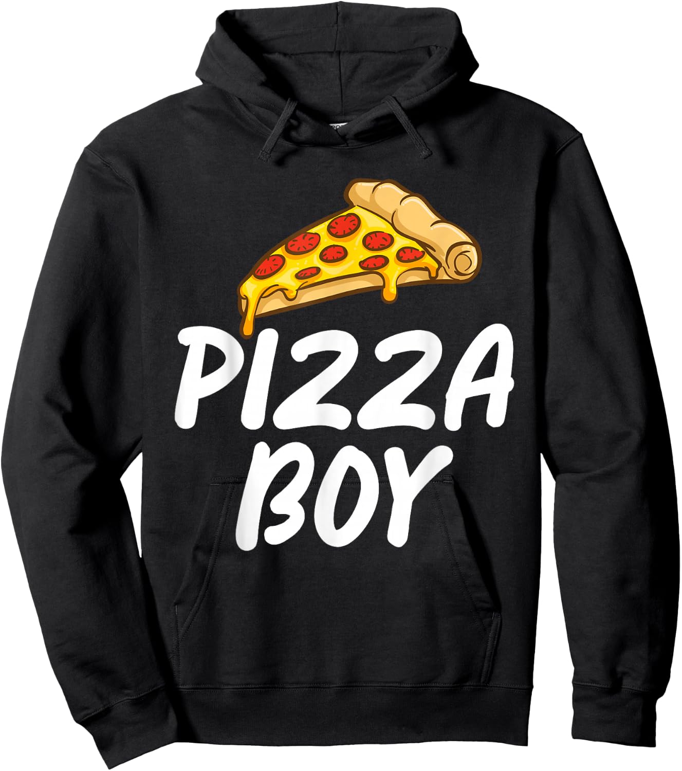 Pizza Boy Snack Pizzalove Pizza Hoodie - Hoodie | Black