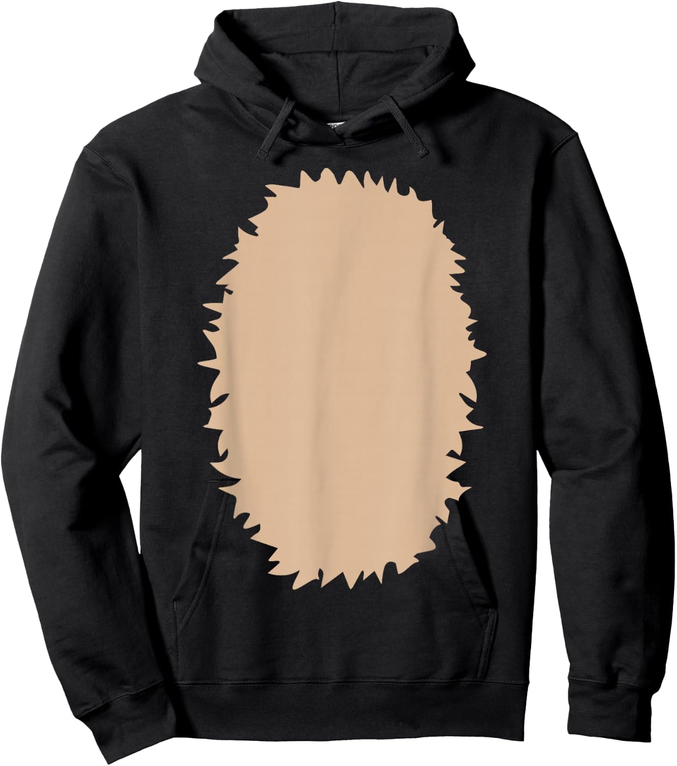 Halloween Deer Chest Easy DIY Costume Kids Reindeer Hoodie - Hoodie | Black
