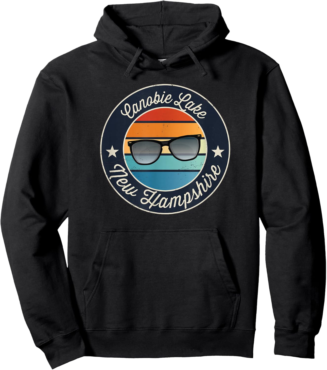 Canobie Lake - New Hampshire Souvenir Hoodie - Hoodie | Black